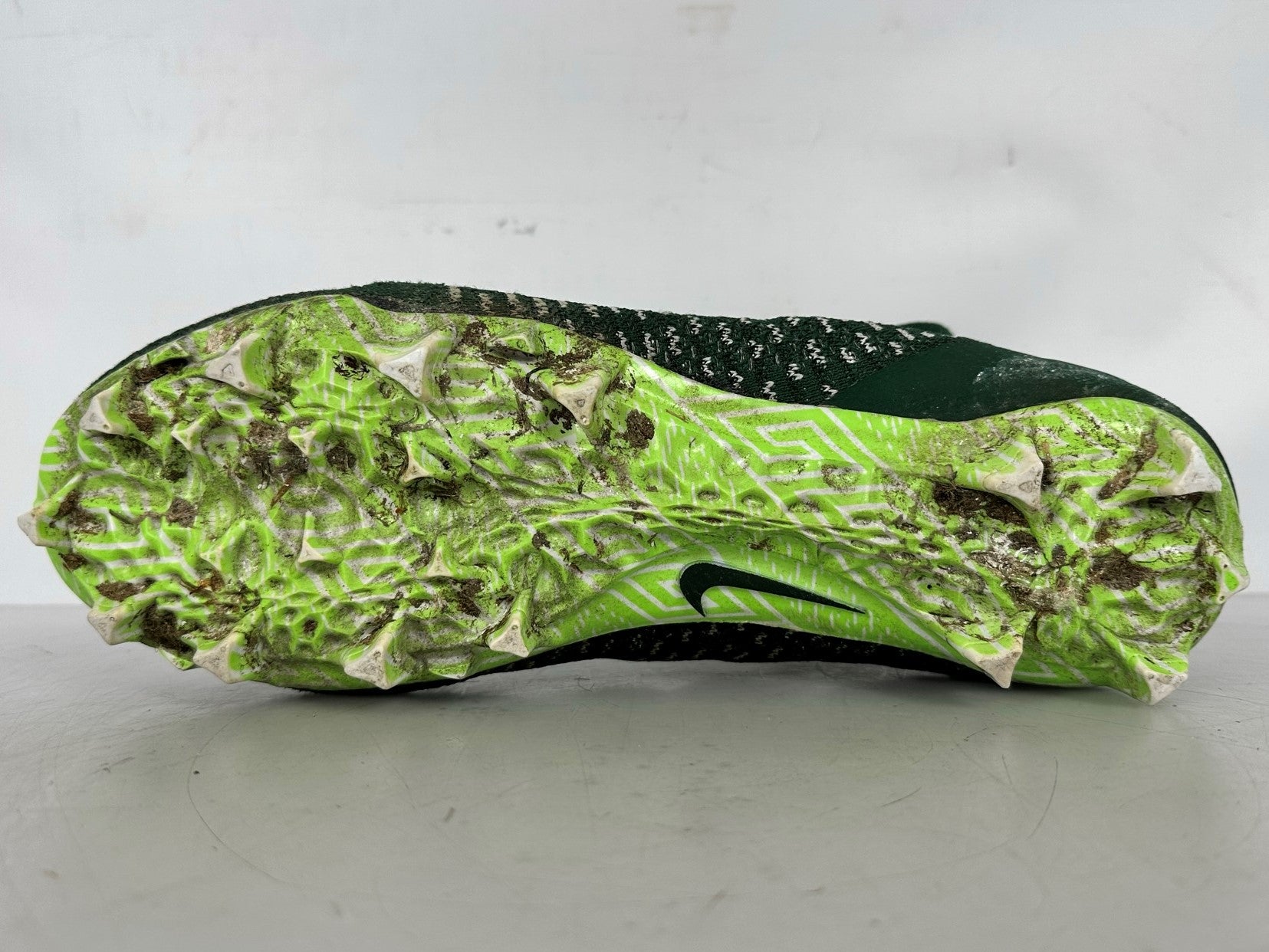 Nike Dark Green Alpha Menace Elite 2 SMU P Football Cleats Men's Size 15 *Used - Missing Straps*
