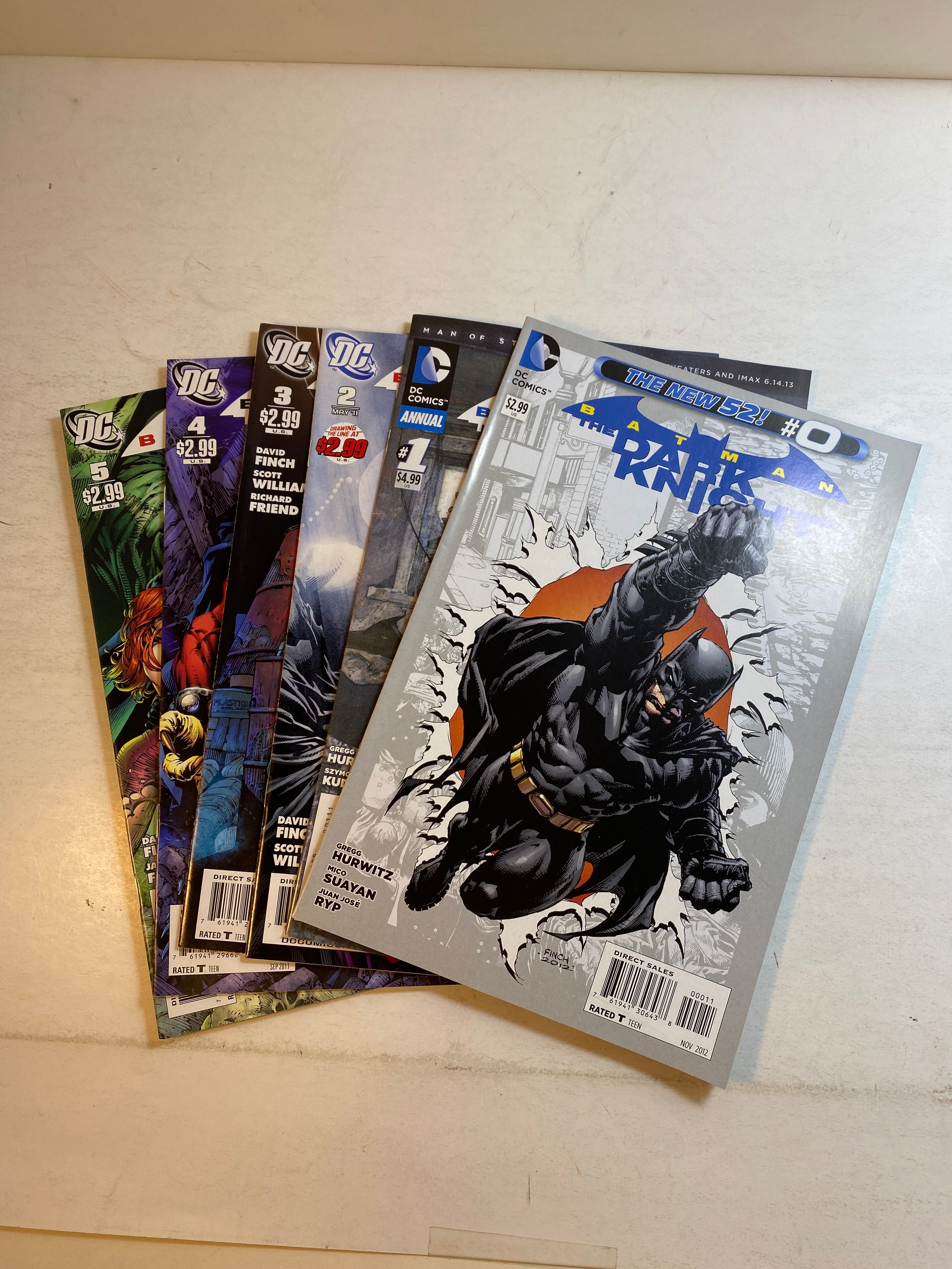 Lot of 6 Batman Dark Knight DC Comics 2011-2013