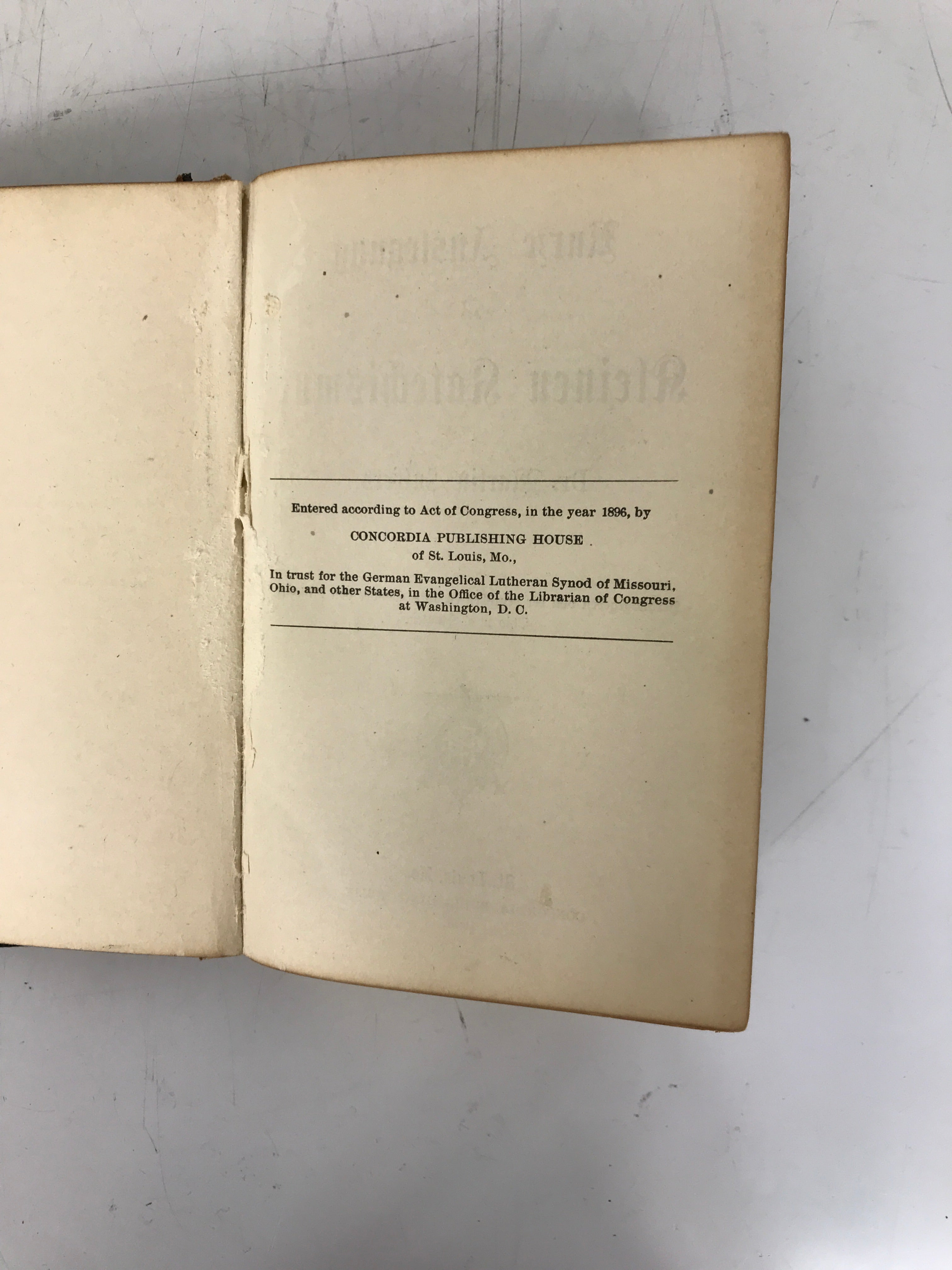 Short Exposition of Martin Luther's Small Catechism 1905 Concordia HC Slipcase