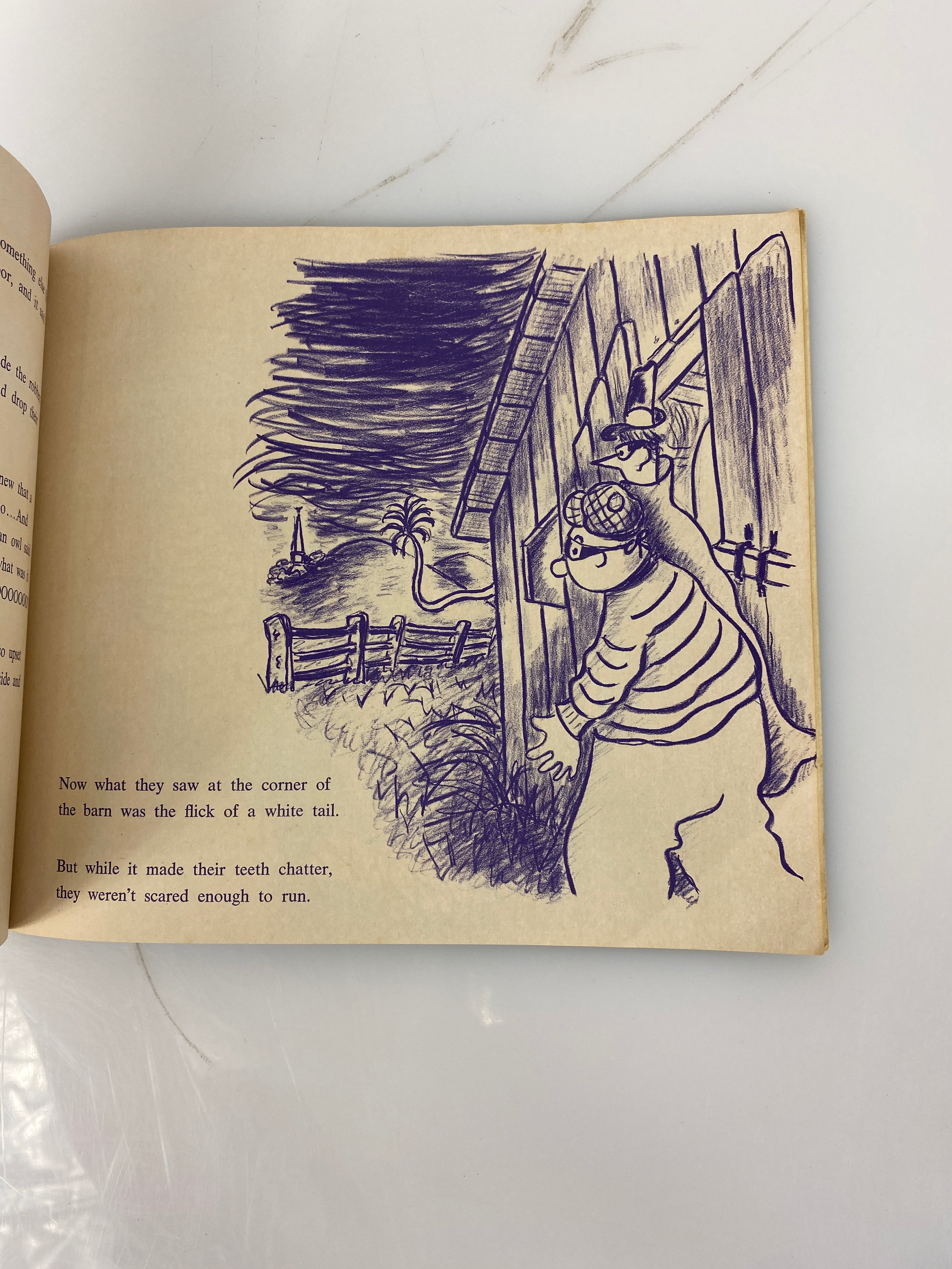 Georgie and the Robbers 45 Record Read Along Story Set Scholastic 1963