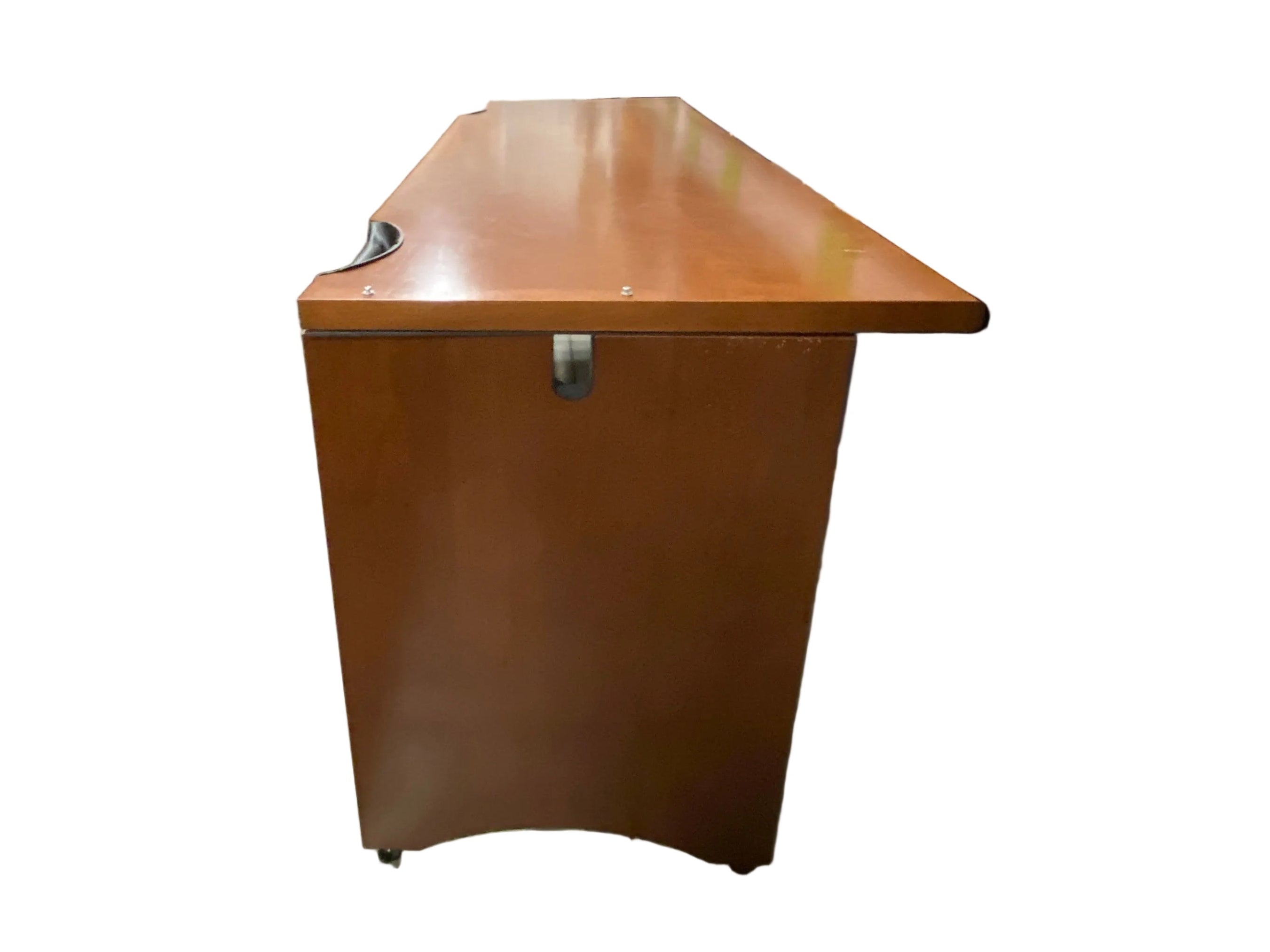 Steelcase Customized Wood Veneer Desk
