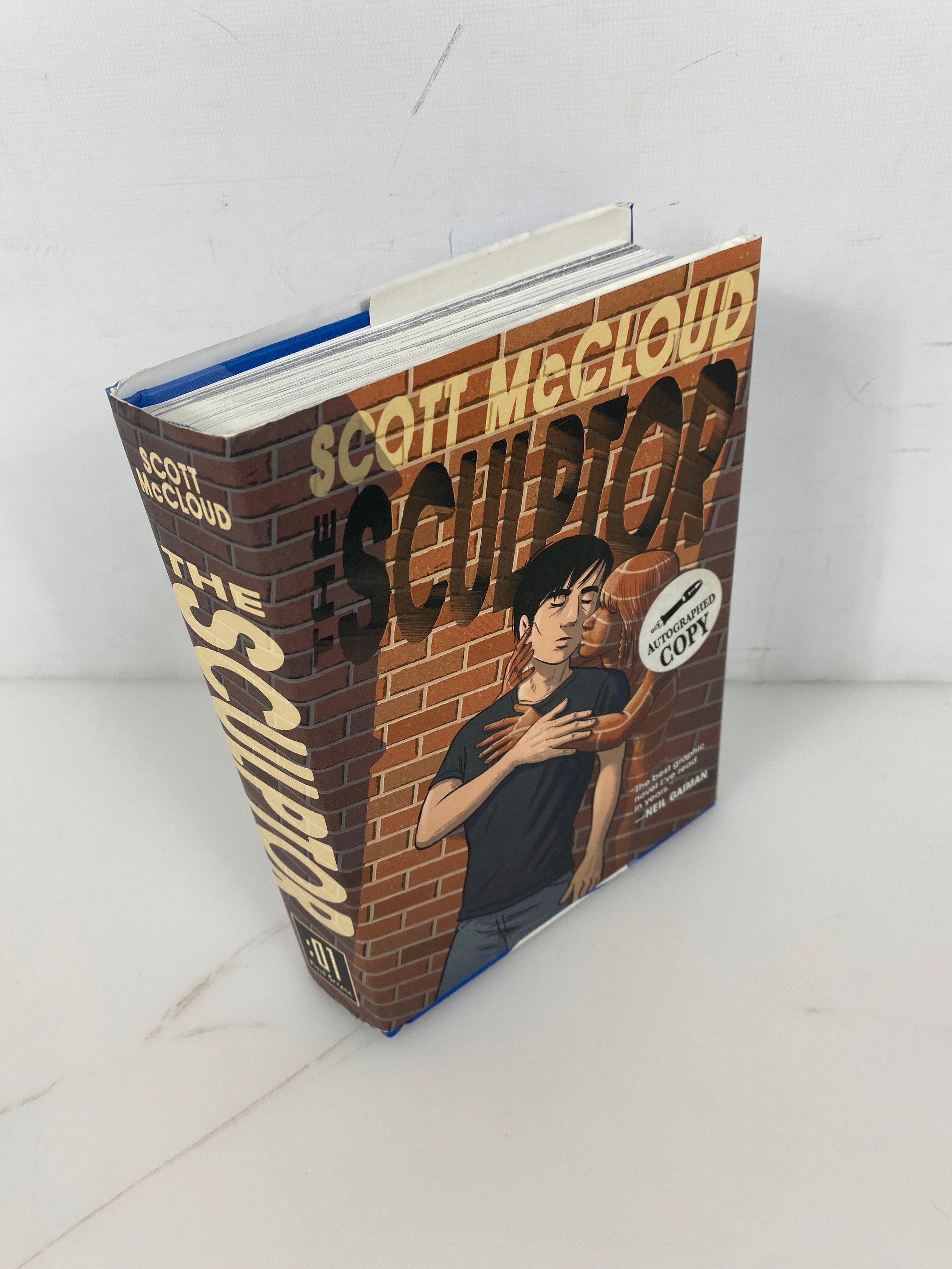 Sculptor Scott McCloud Graphic Novel *signed*