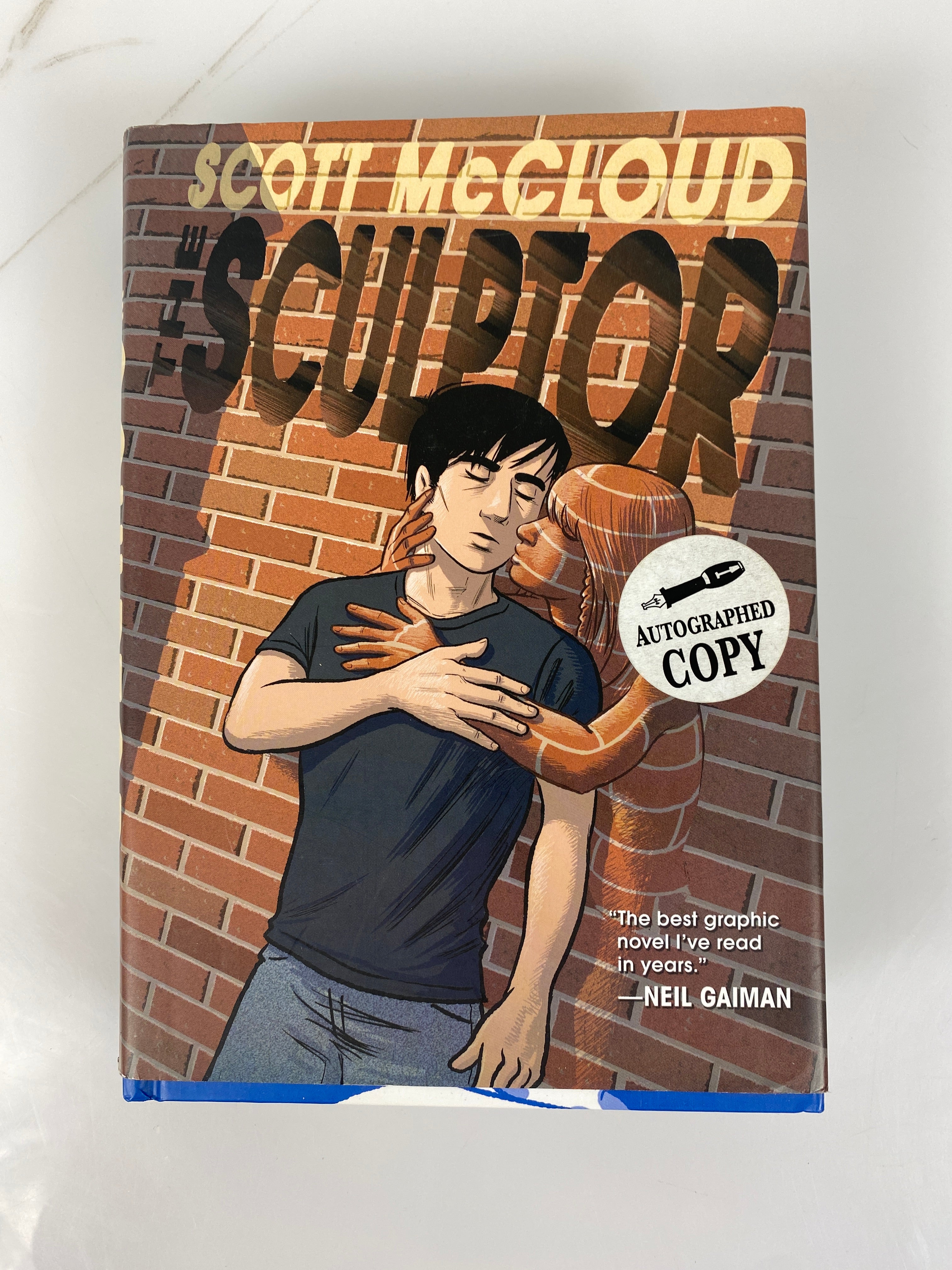 Sculptor Scott McCloud Graphic Novel *signed*