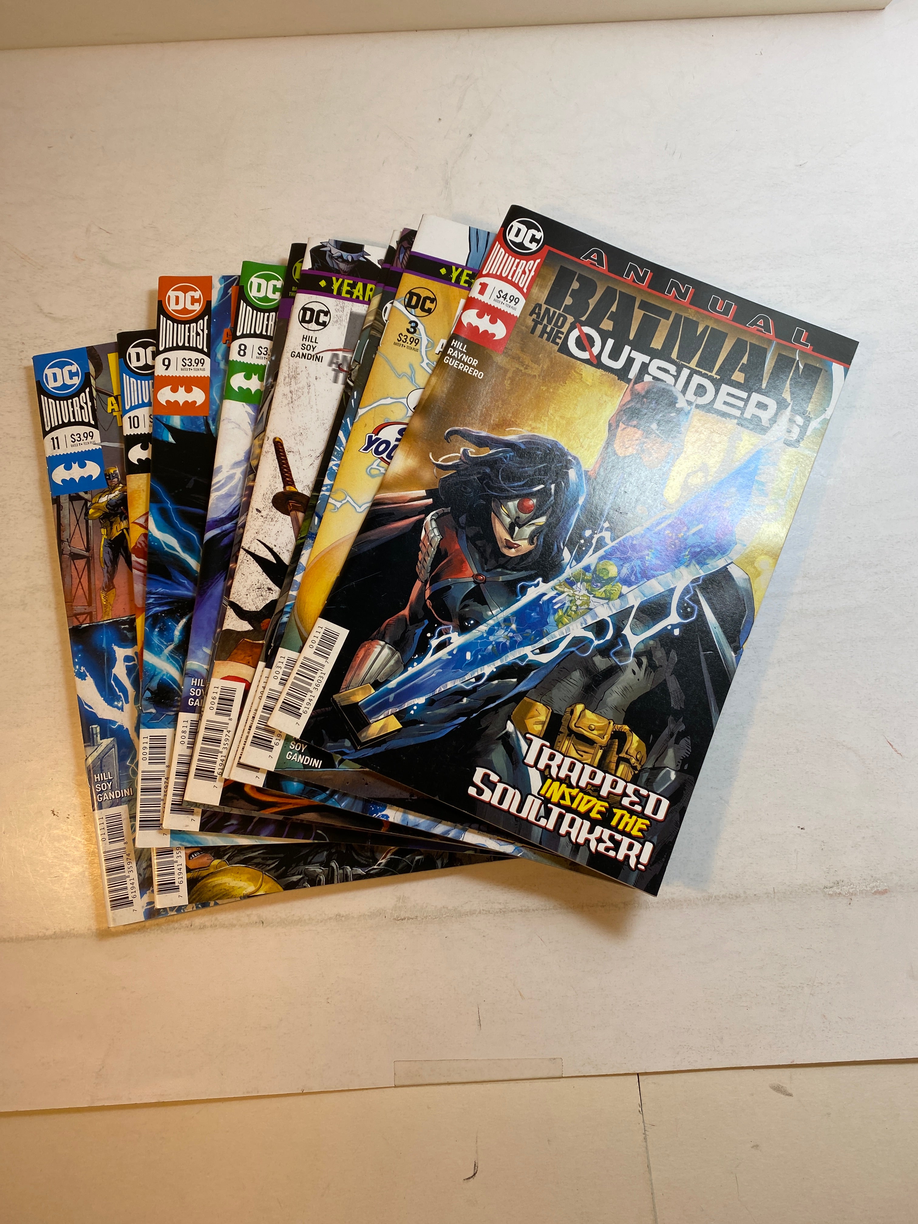 Lot of 10 Batman and the Outsiders DC Comics 2019-2020