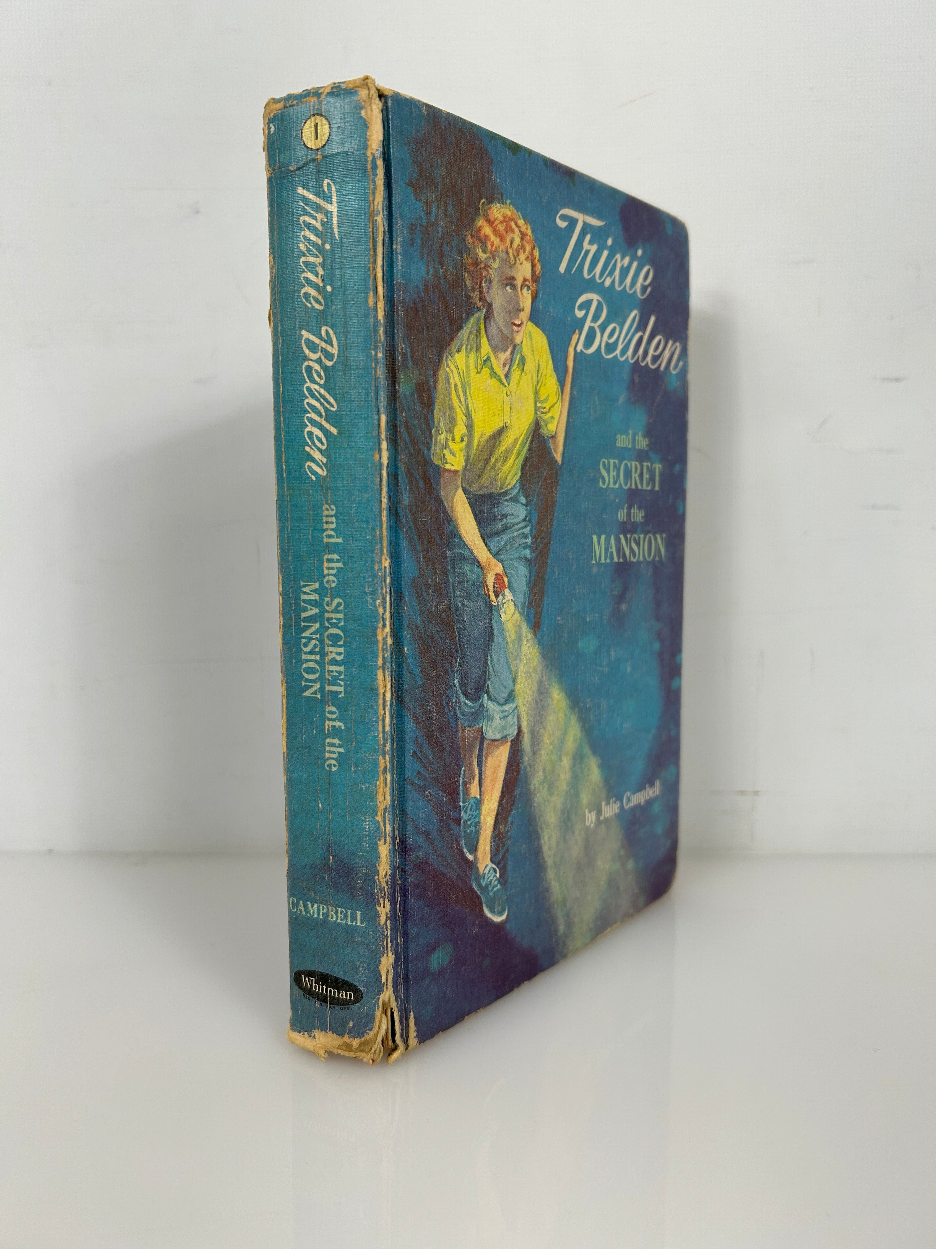 Trixie Belden and the Secret Mansion by Julie Campbell 1965 HC