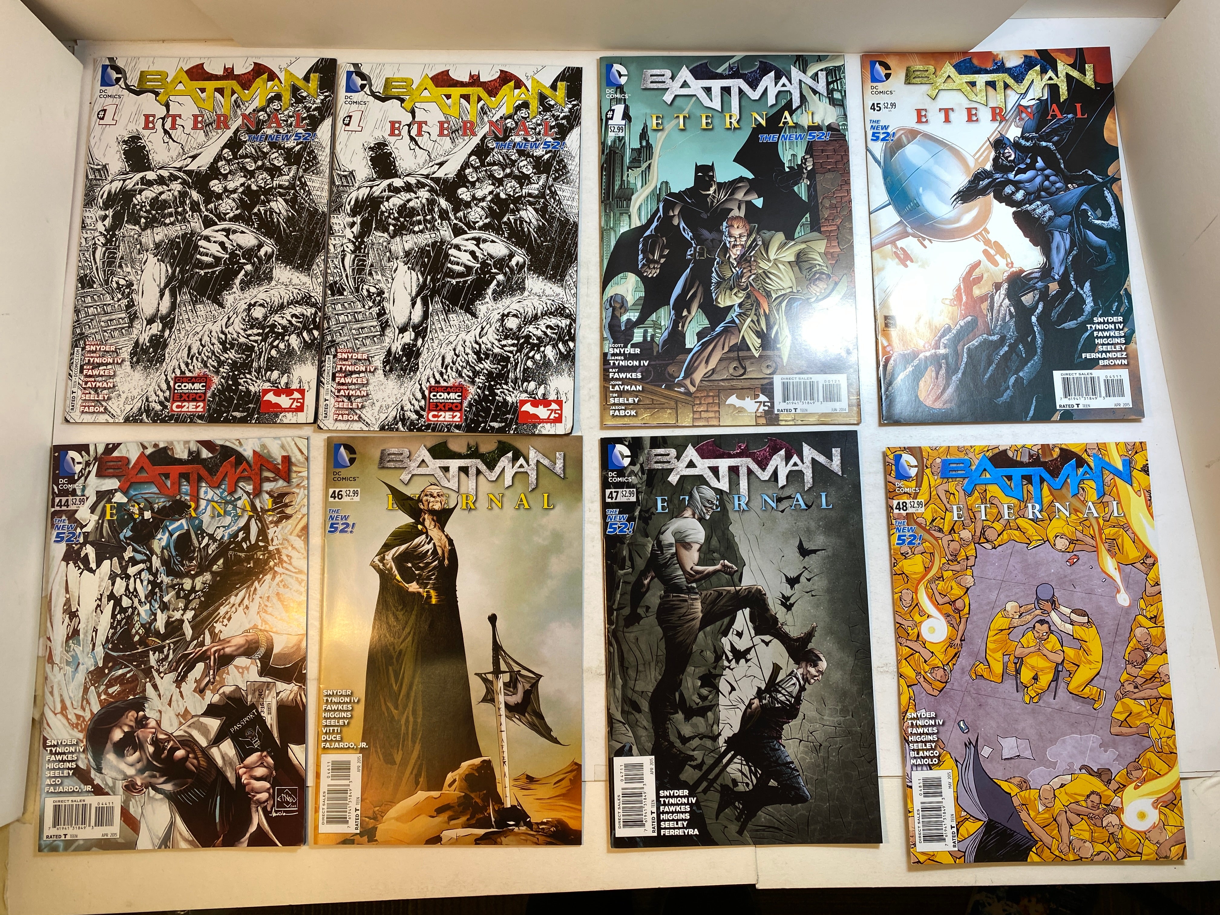 Lot of 8 Batman Eternal DC Comics 2014-2015