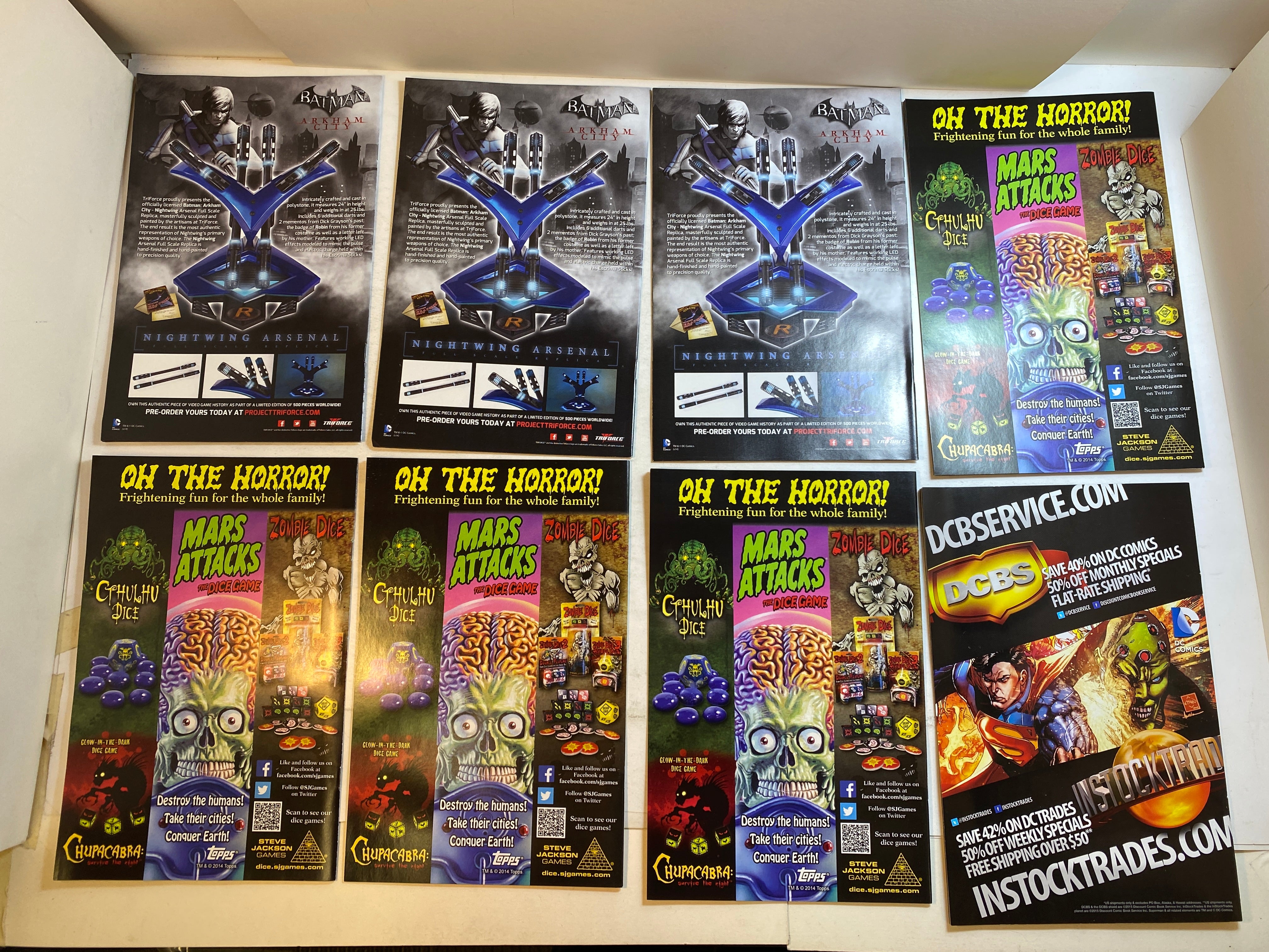 Lot of 8 Batman Eternal DC Comics 2014-2015