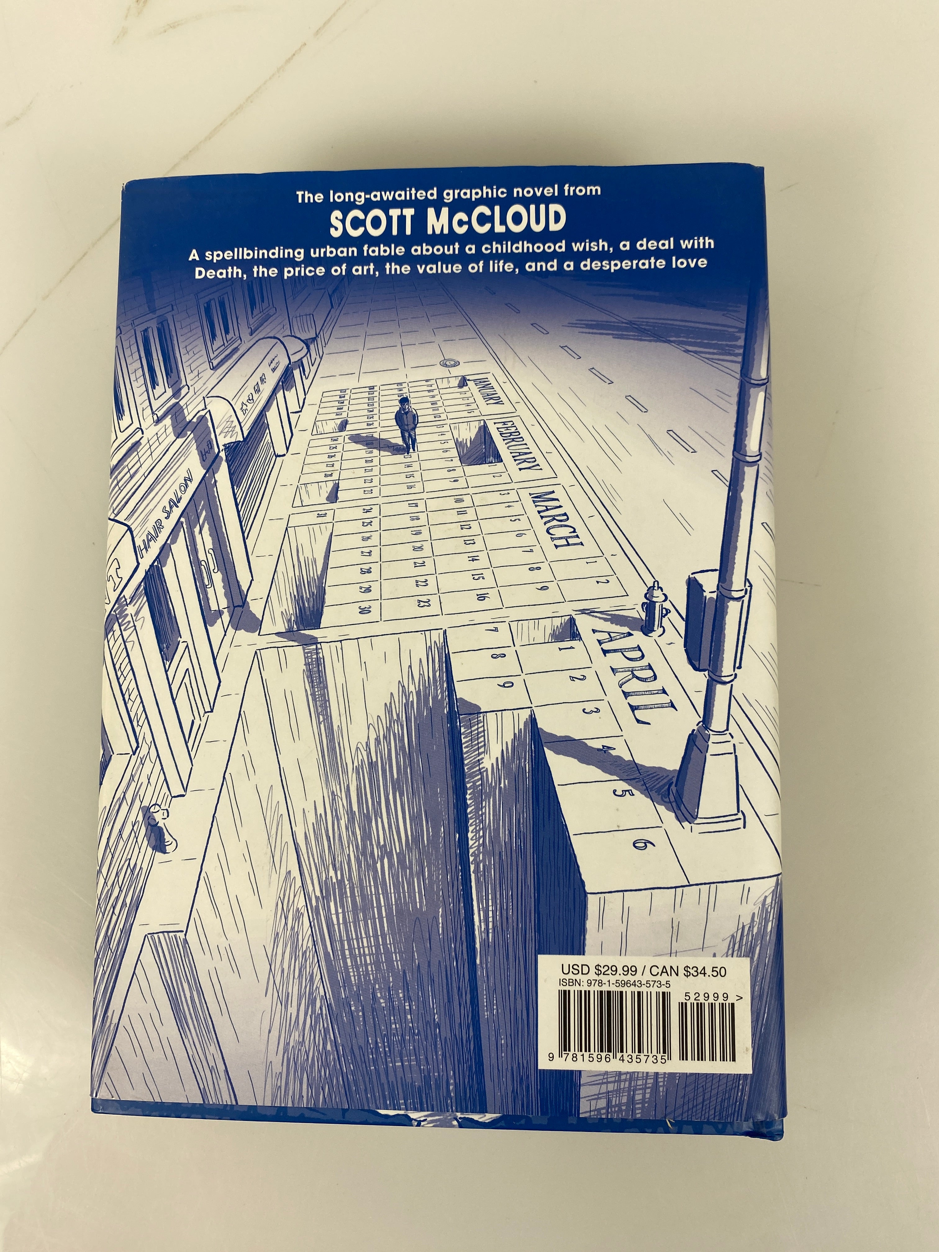 Sculptor Scott McCloud Graphic Novel *signed*