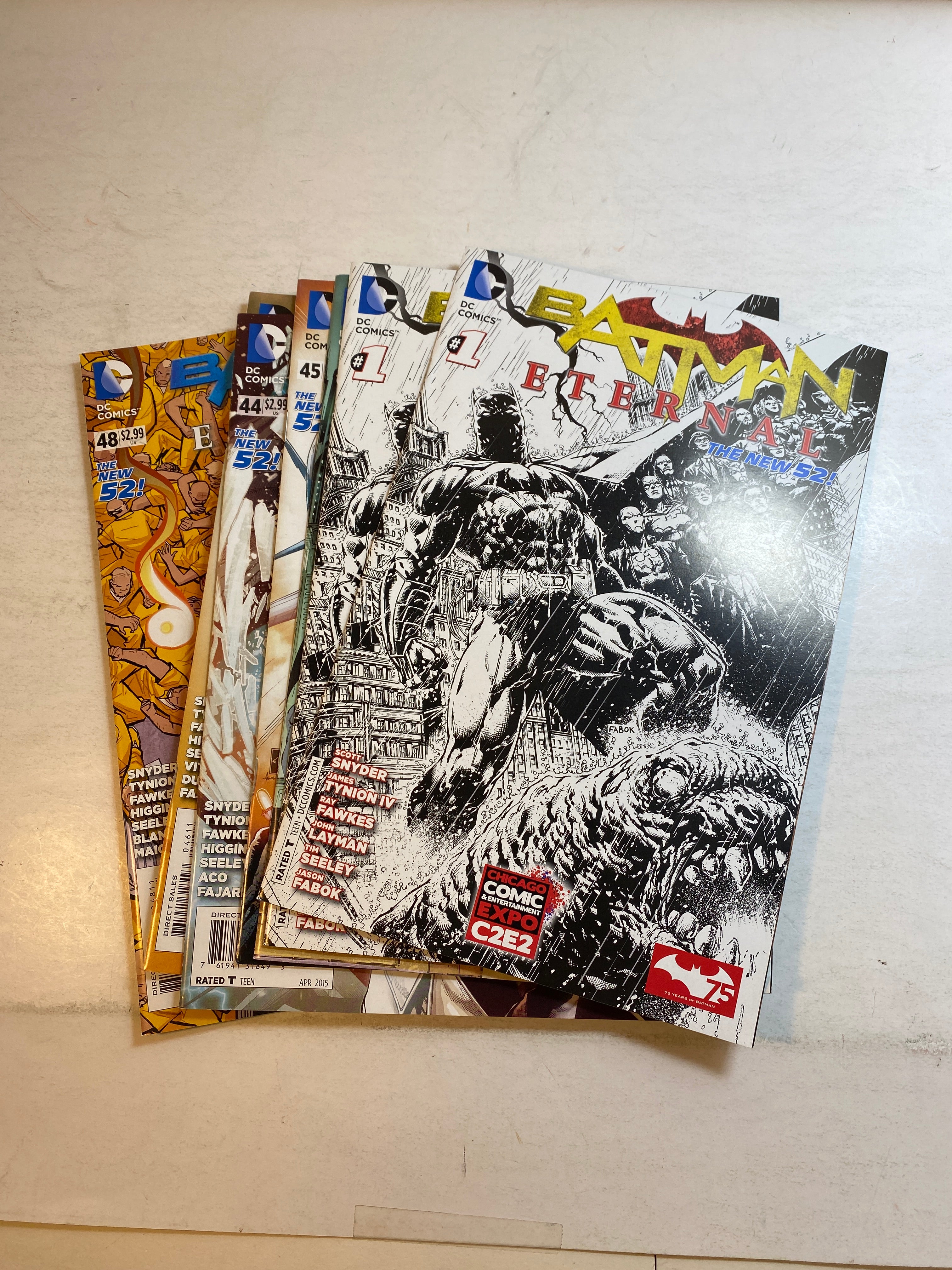 Lot of 8 Batman Eternal DC Comics 2014-2015