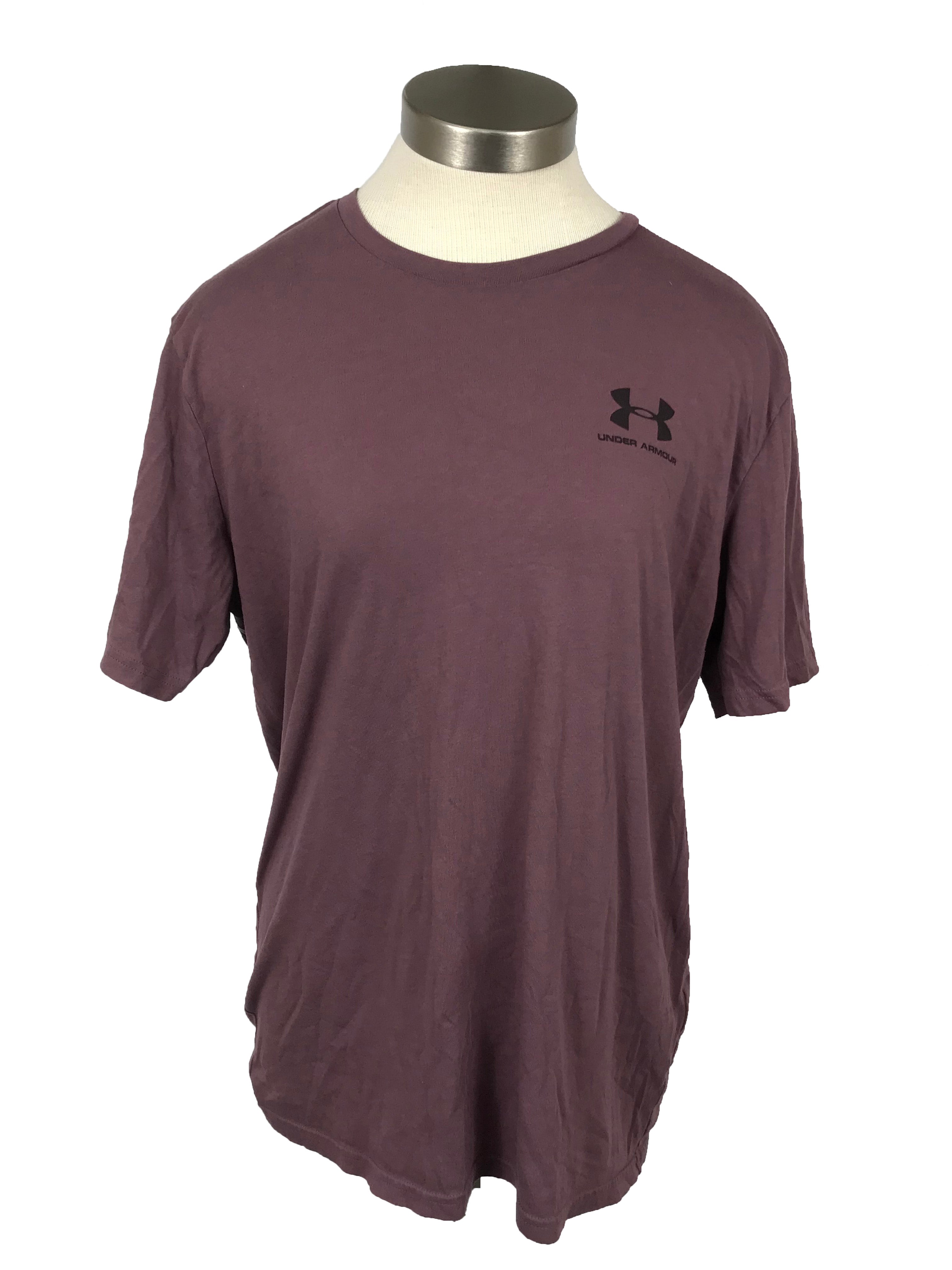 Under Armour Mauve Purple T-shirt Men's Size L