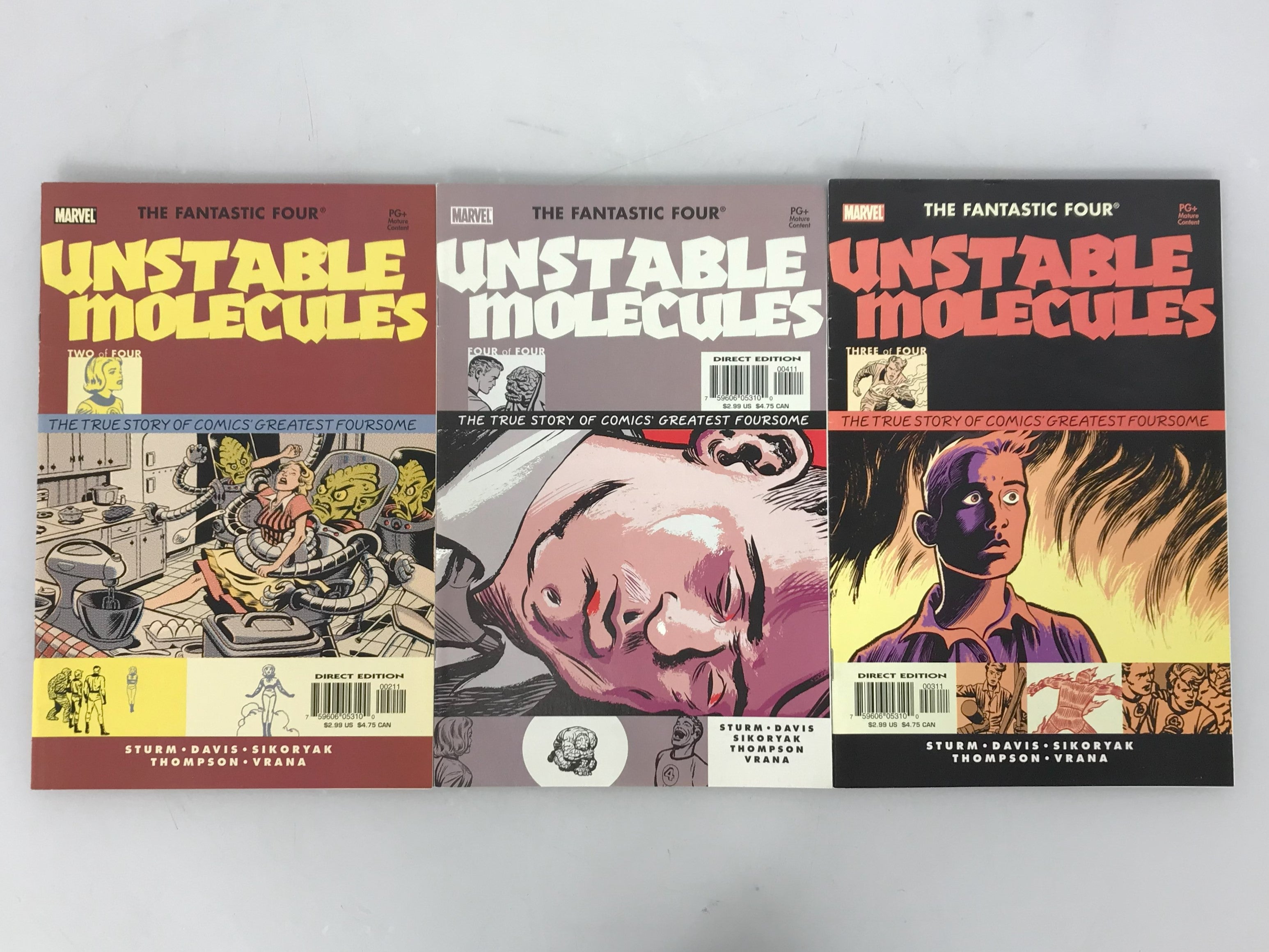 The Fantastic Four- Unstoppable Molecules 2-4 2003