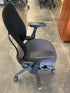 Steelcase #46216189 Black Mesh Grey Seat Adjustable Office Chair