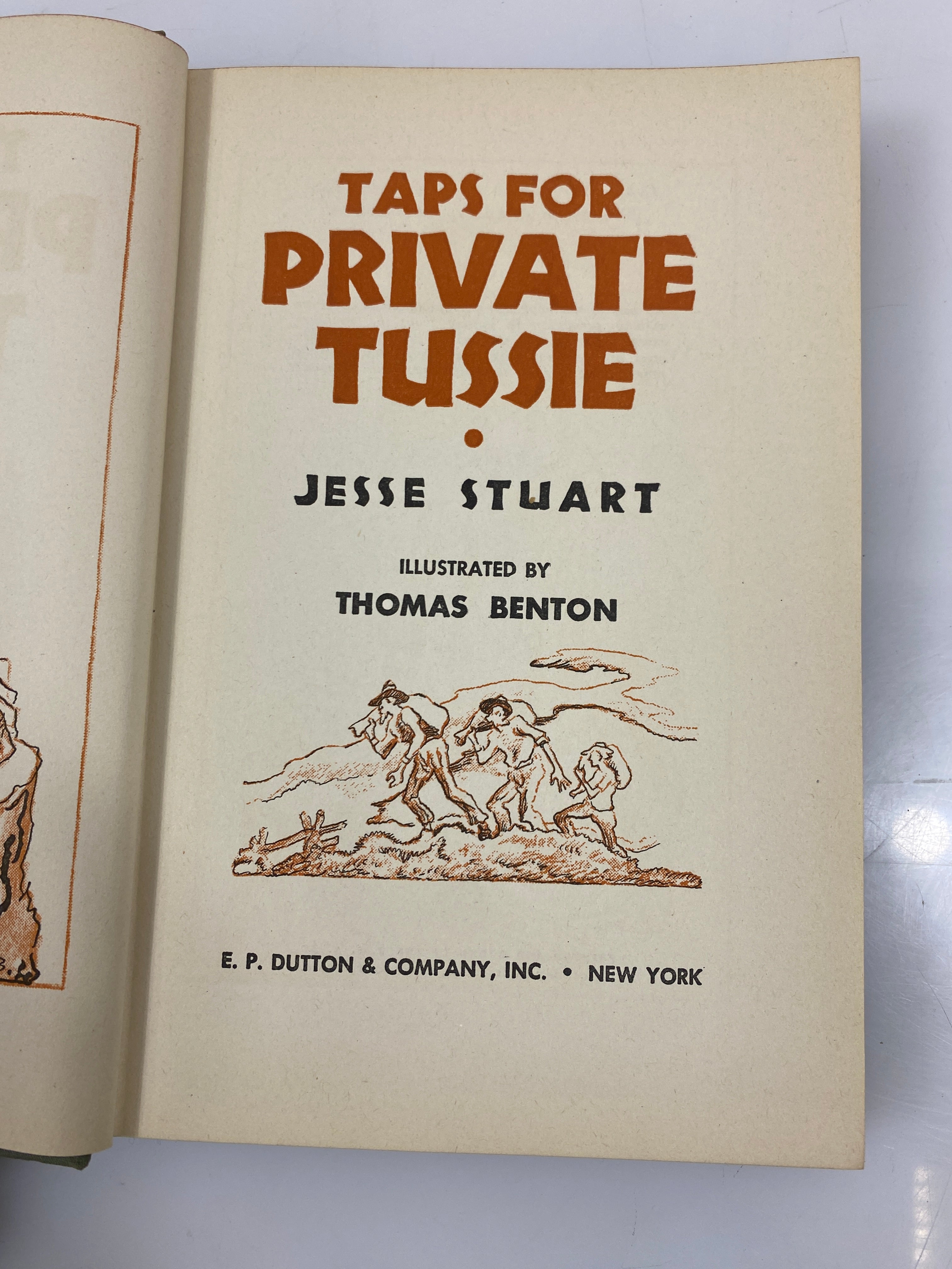 Taps for Private Tussie by Jesse Stuart 1943 HC