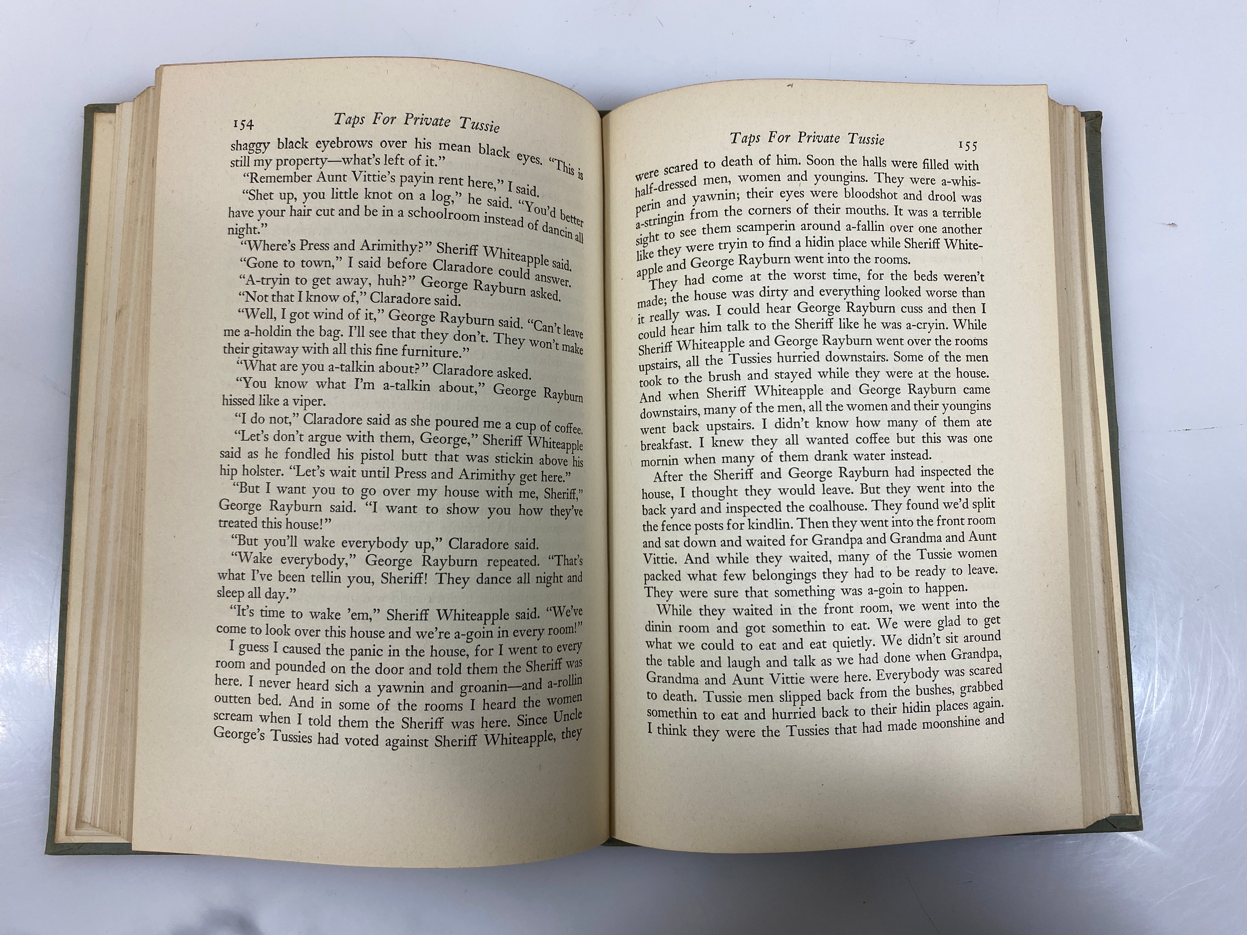 Taps for Private Tussie by Jesse Stuart 1943 HC