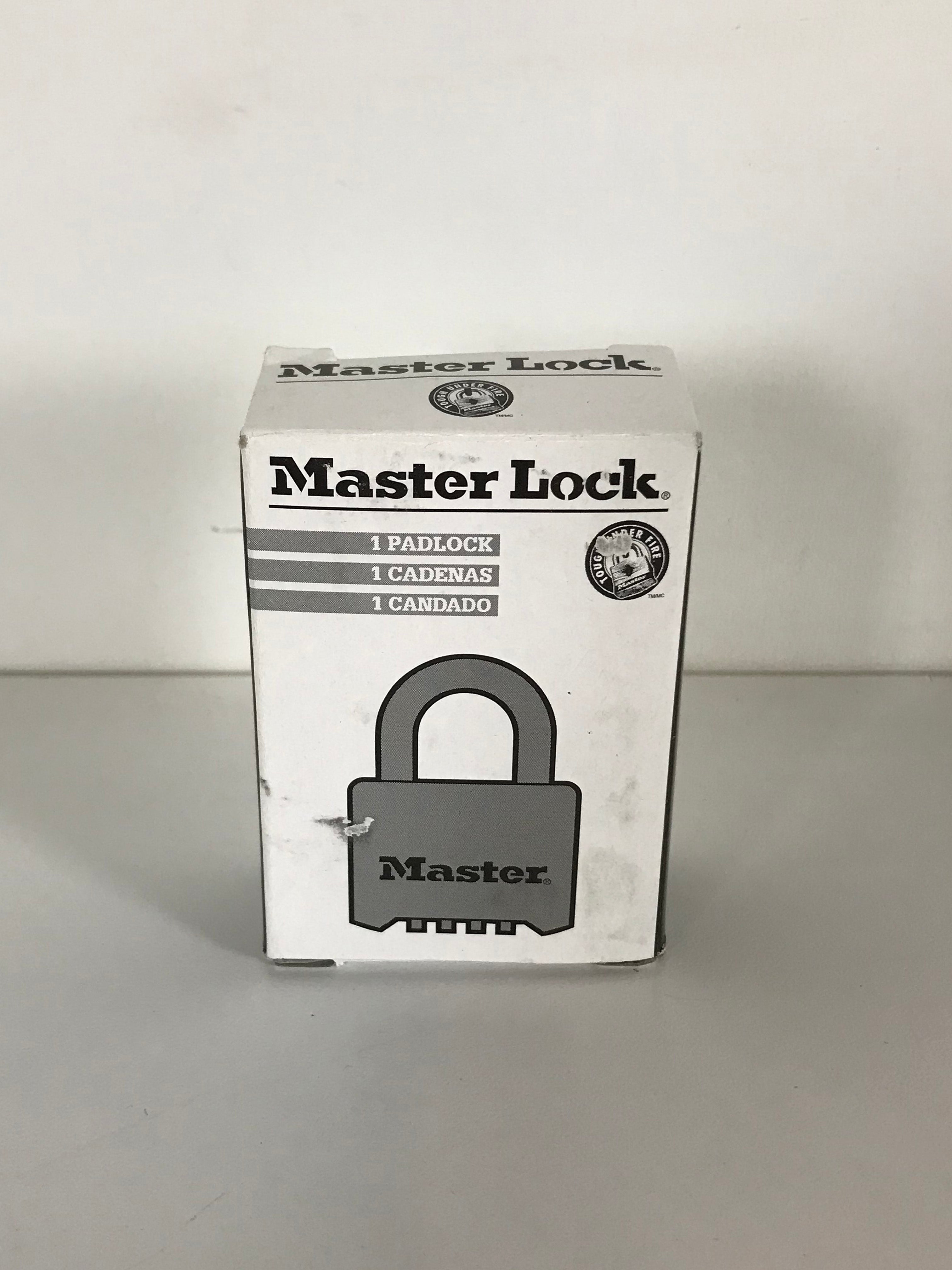 Master Lock Orange Lock