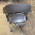 Steelcase #4621211 Blue Patterned Upholstered Adjustable Office Chair