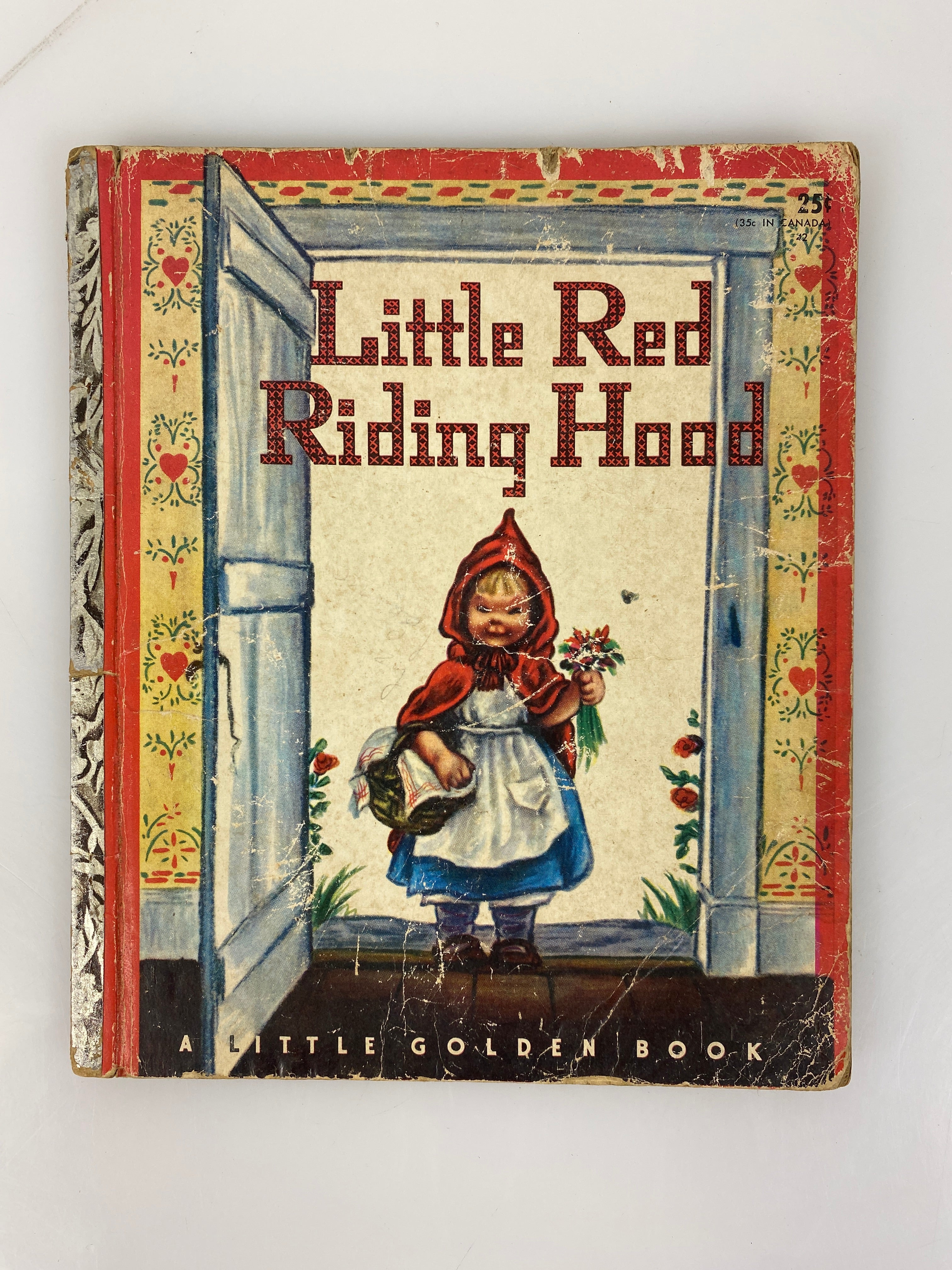 Little Red Riding Hood Golden First Edition "L" 1948