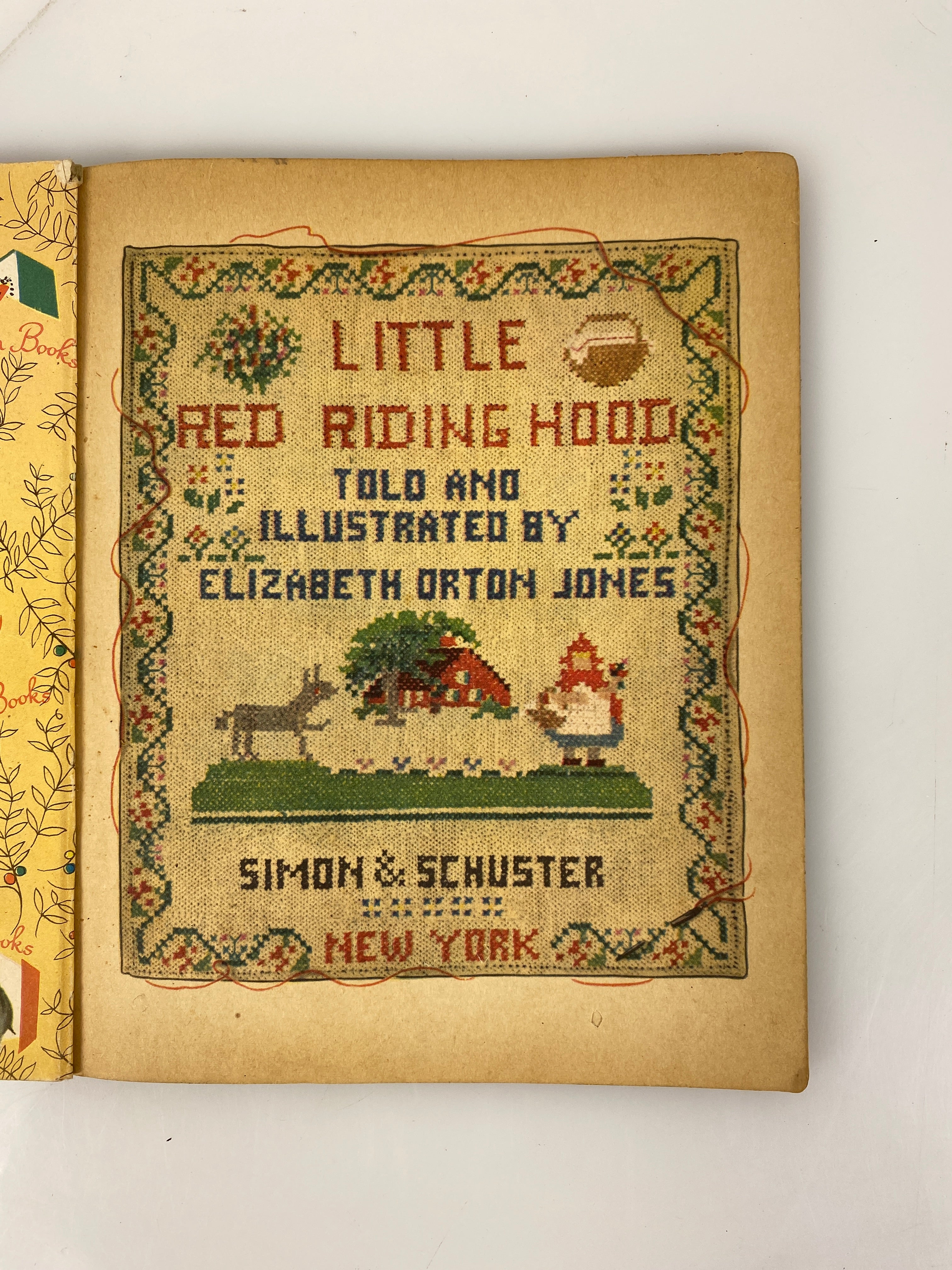 Little Red Riding Hood Golden First Edition "L" 1948