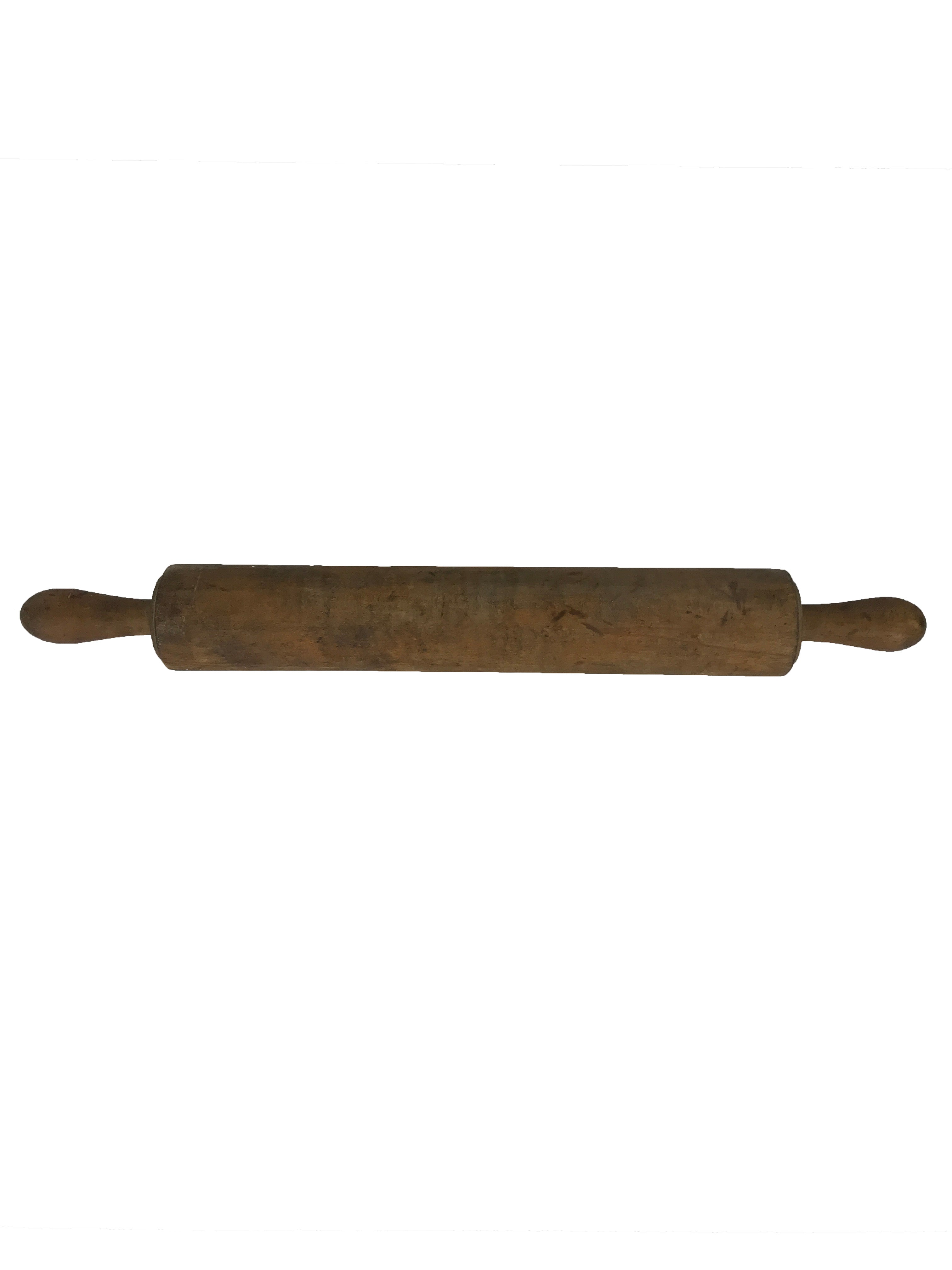 Primitive Antique Wooden Rolling Pin 19"