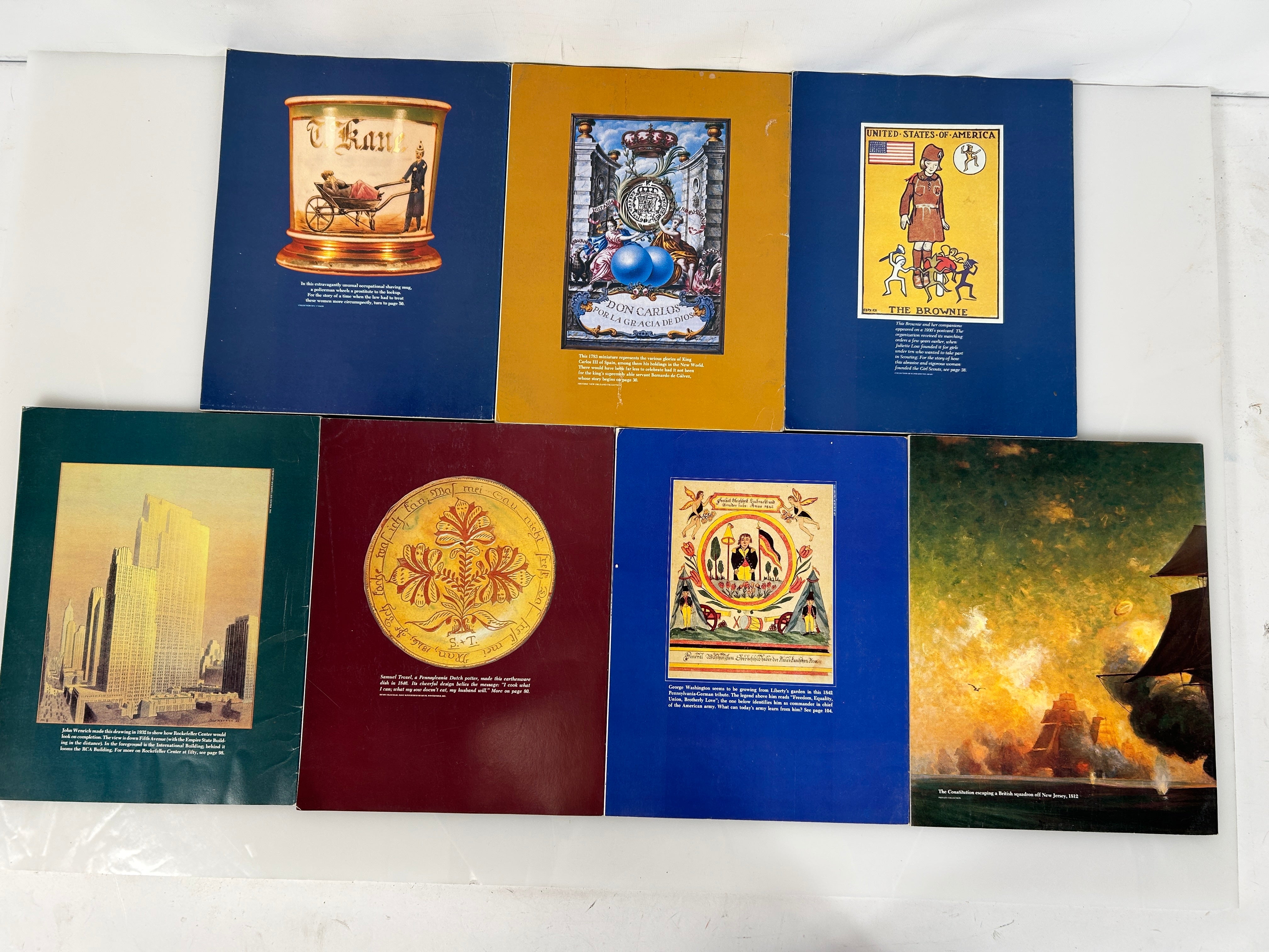 Lot of 7 American Heritage Magazines 1982-1983