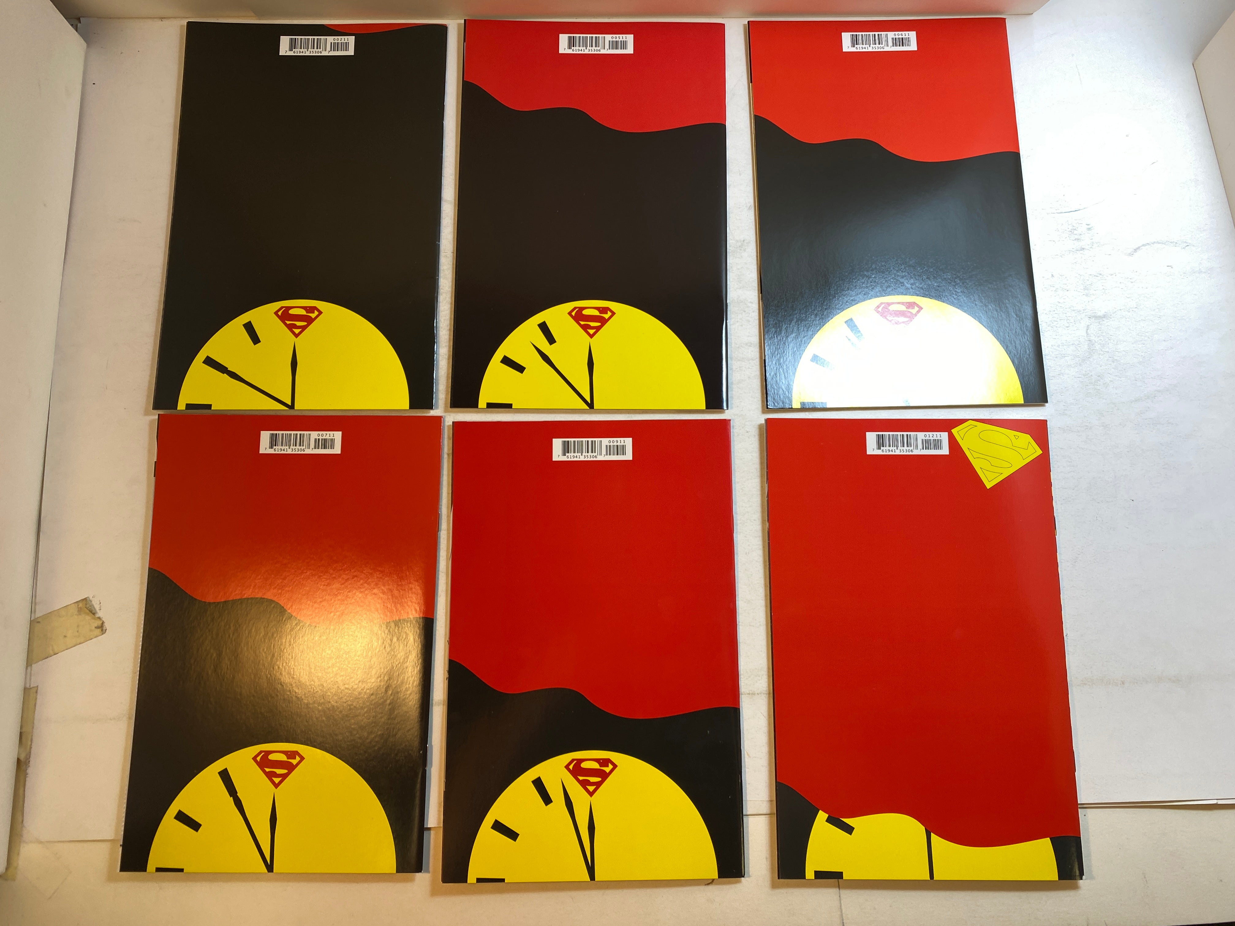 Lot of 6 Doomsday Clock DC Comics 2018-2020