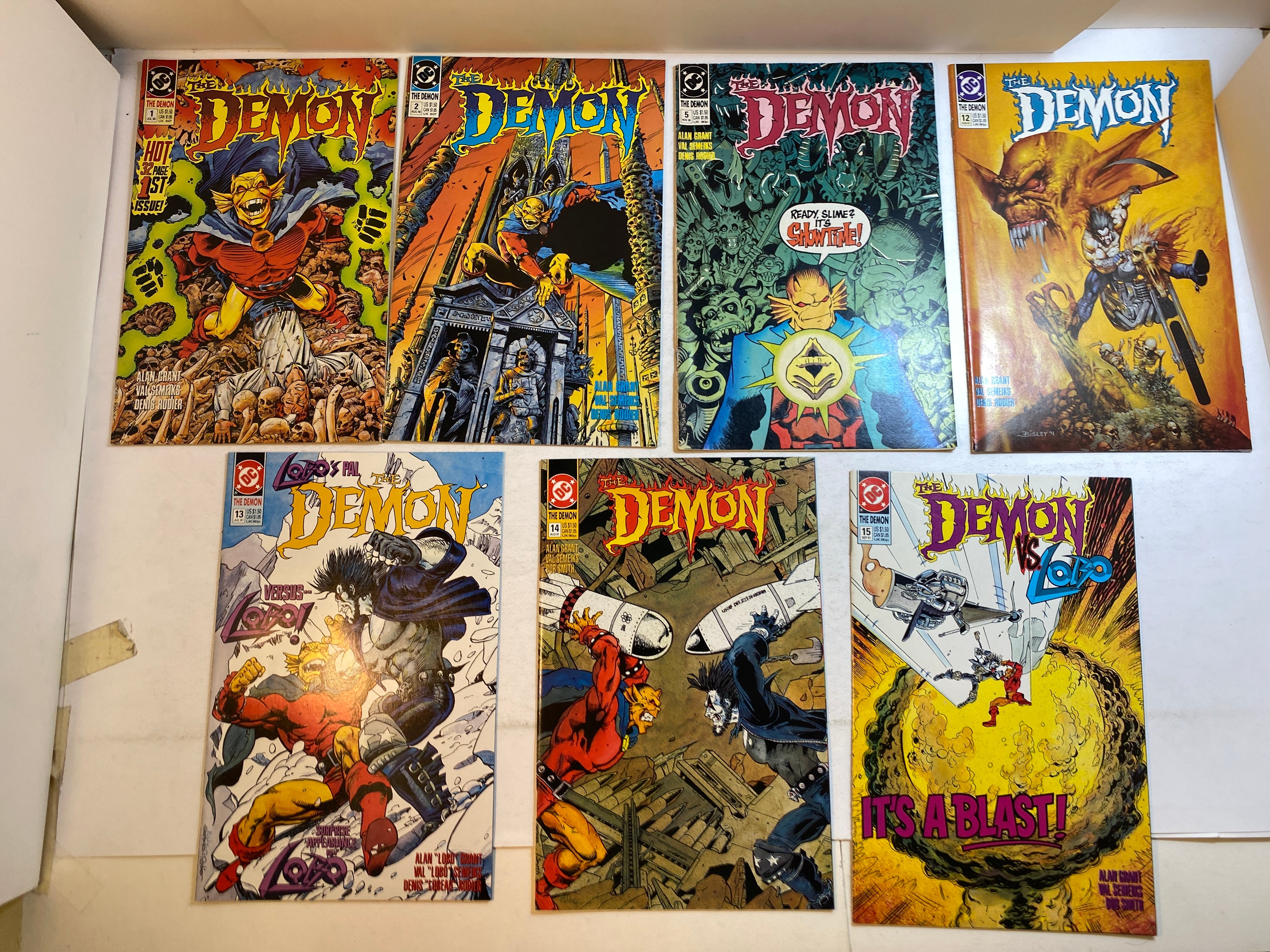 Lot of 14 The Demon DC Comics 1990-1994