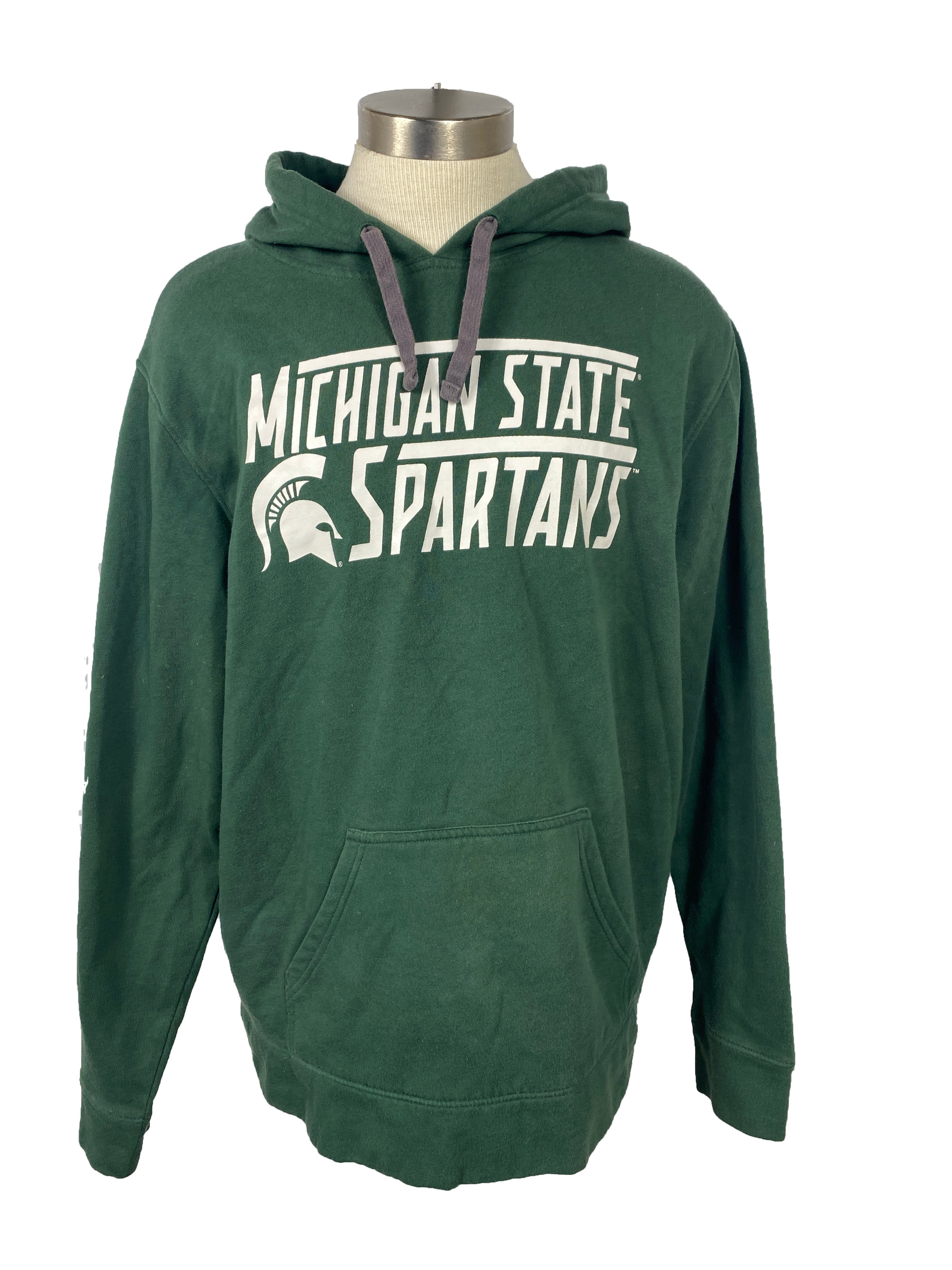 Green MSU Sweatshirt Men's Size XL