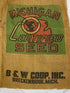 Michigan Certified Seed Burlap Sack Breckenridge, Michigan