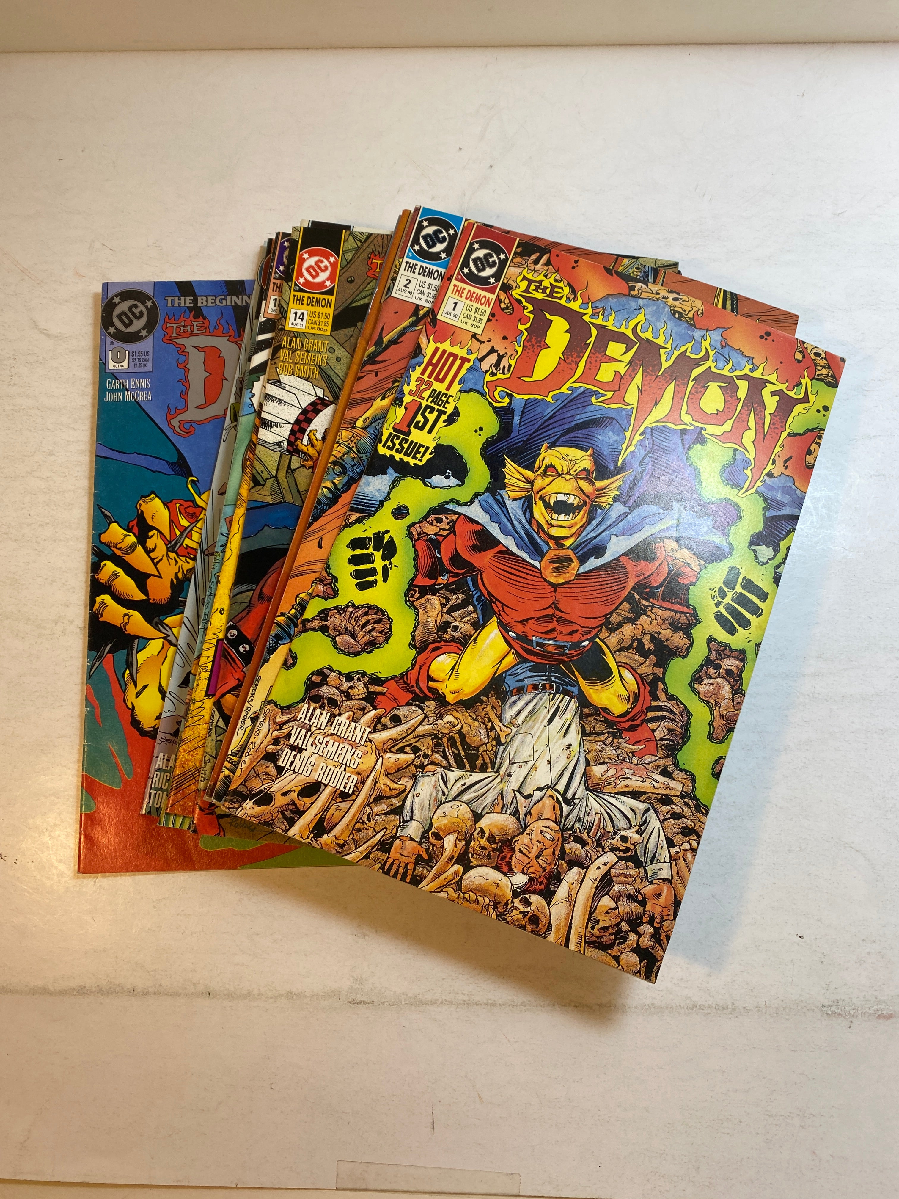 Lot of 14 The Demon DC Comics 1990-1994