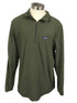 Patagonia Green Pullover Fleece Quarter-Zip Men's Size XL