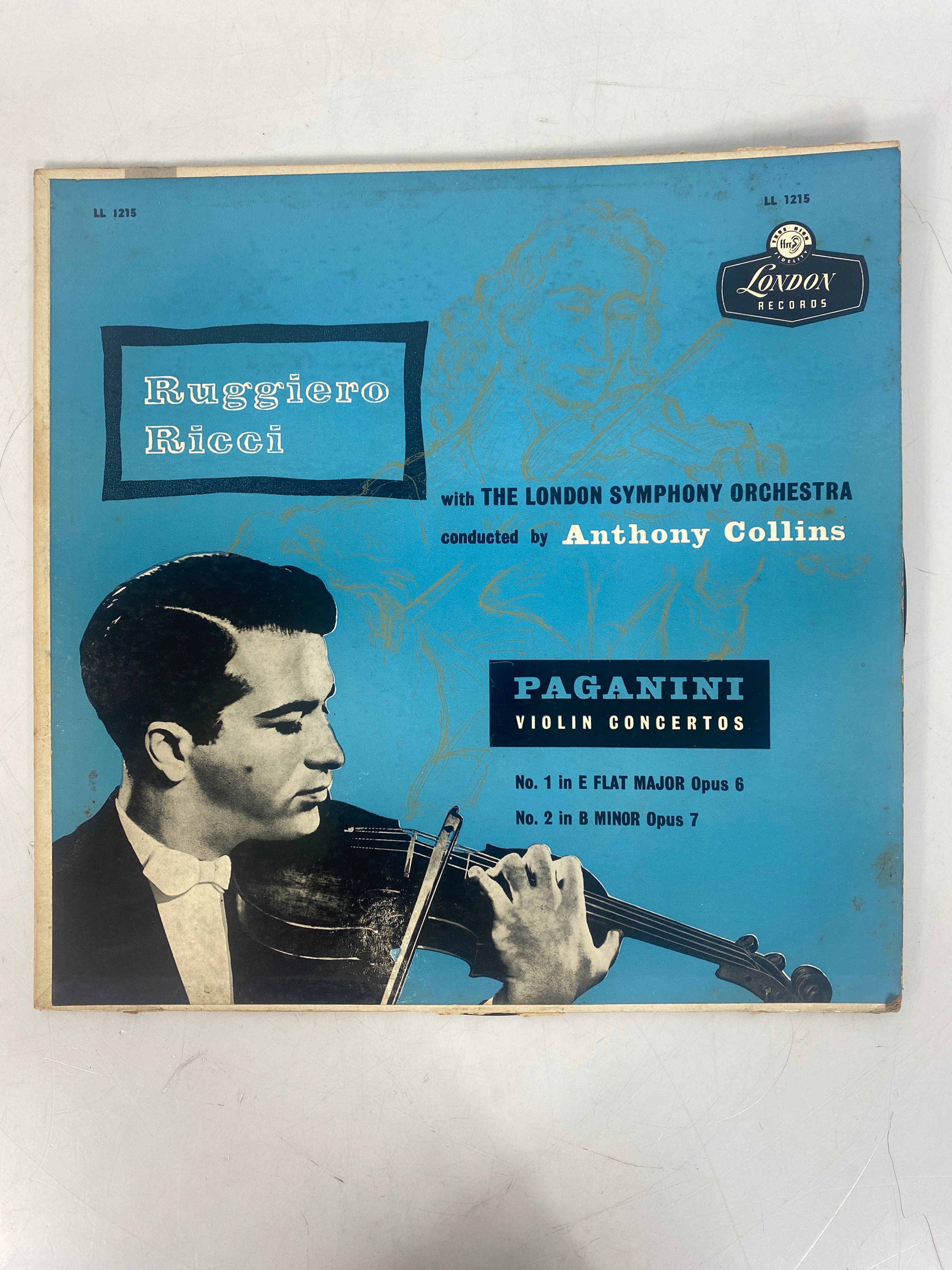 Paganini Violin Concertos Vinyl Record