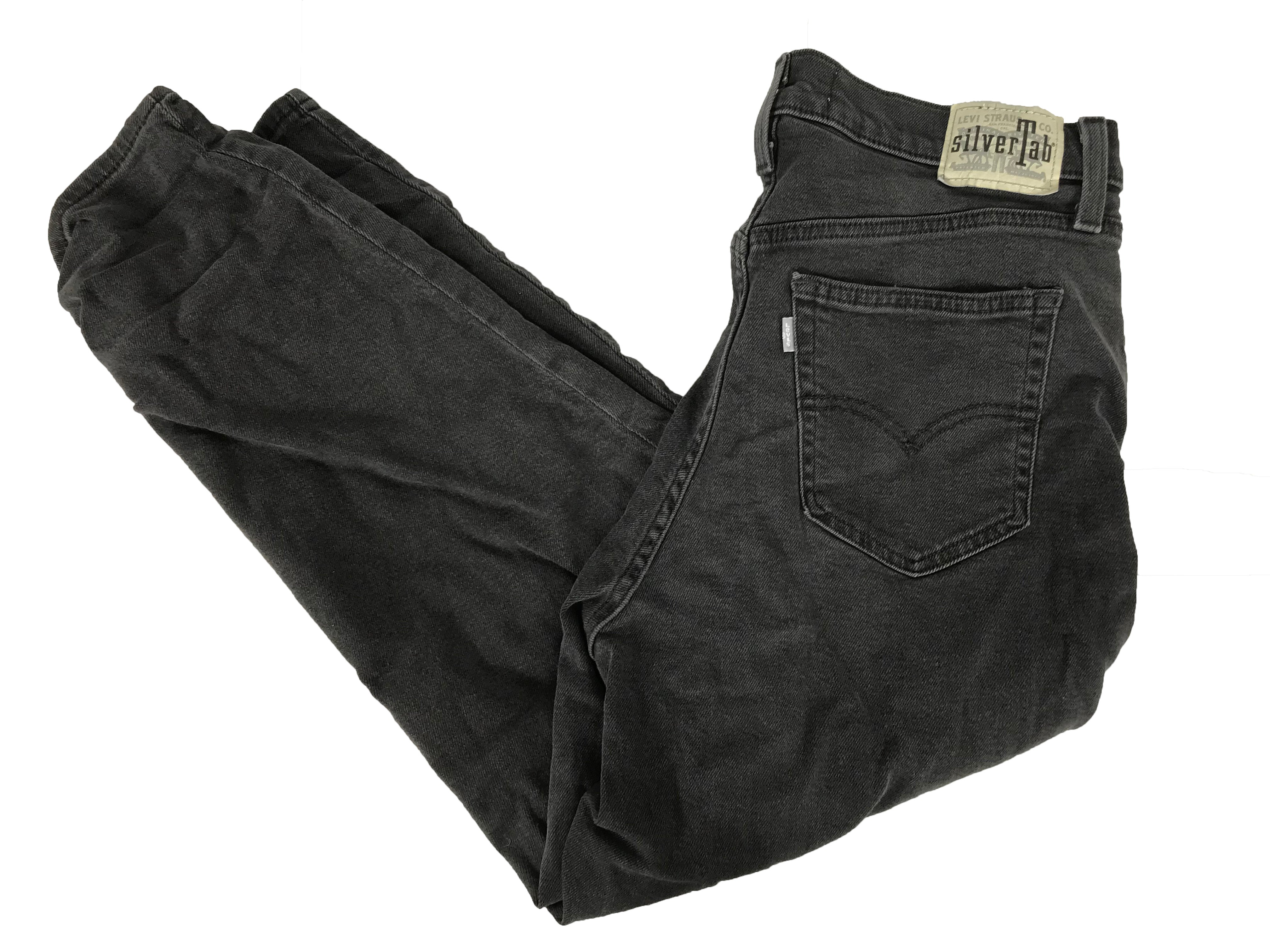 andrageren Vær forsigtig Månens overflade Levi's Black Silver Tab Mom Jeans Women's Size 32 – MSU Surplus Store