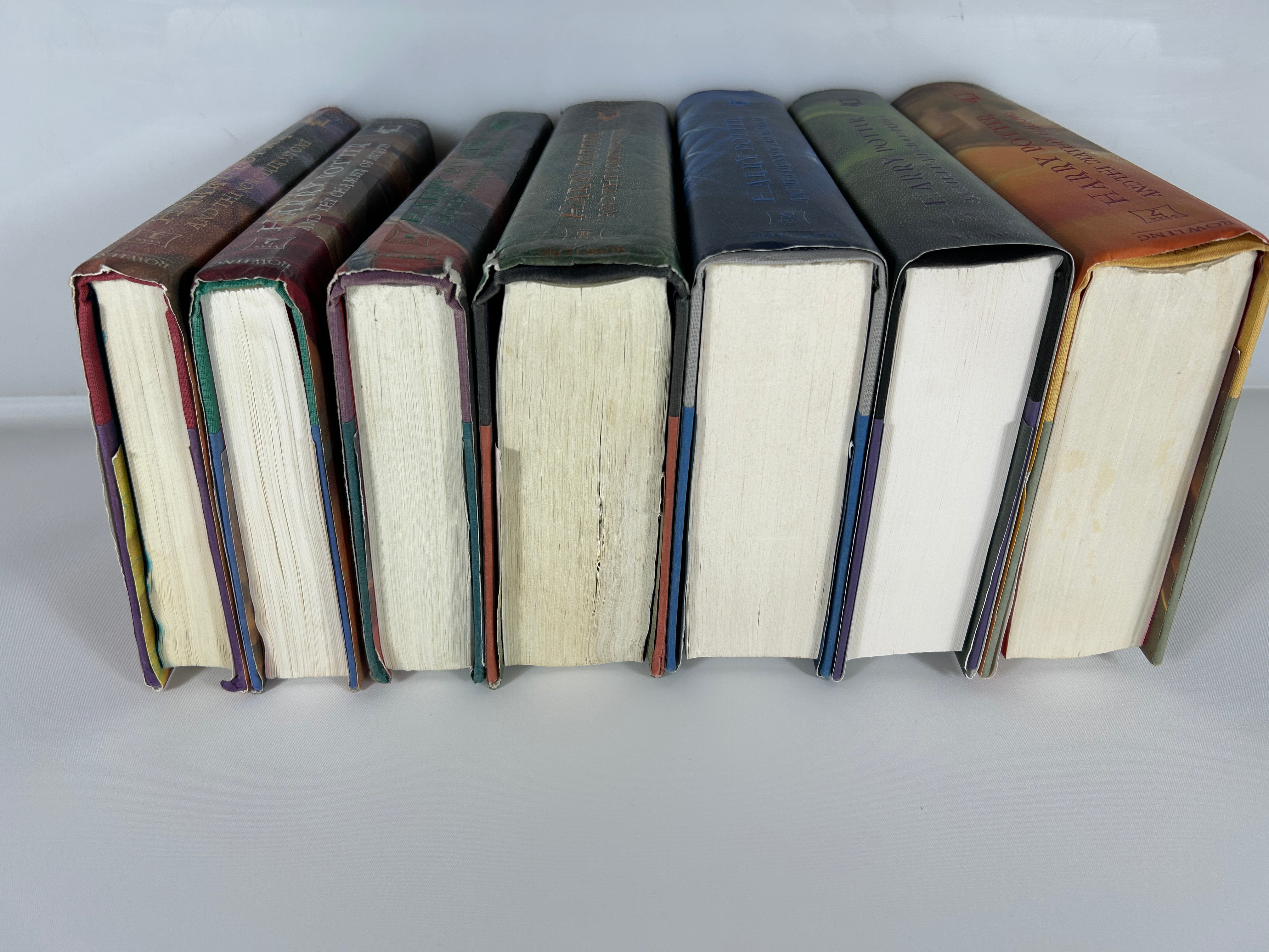 Harry Potter by J.K. Rowling Complete Set 1-7 Hardcover American 1st Edition HC