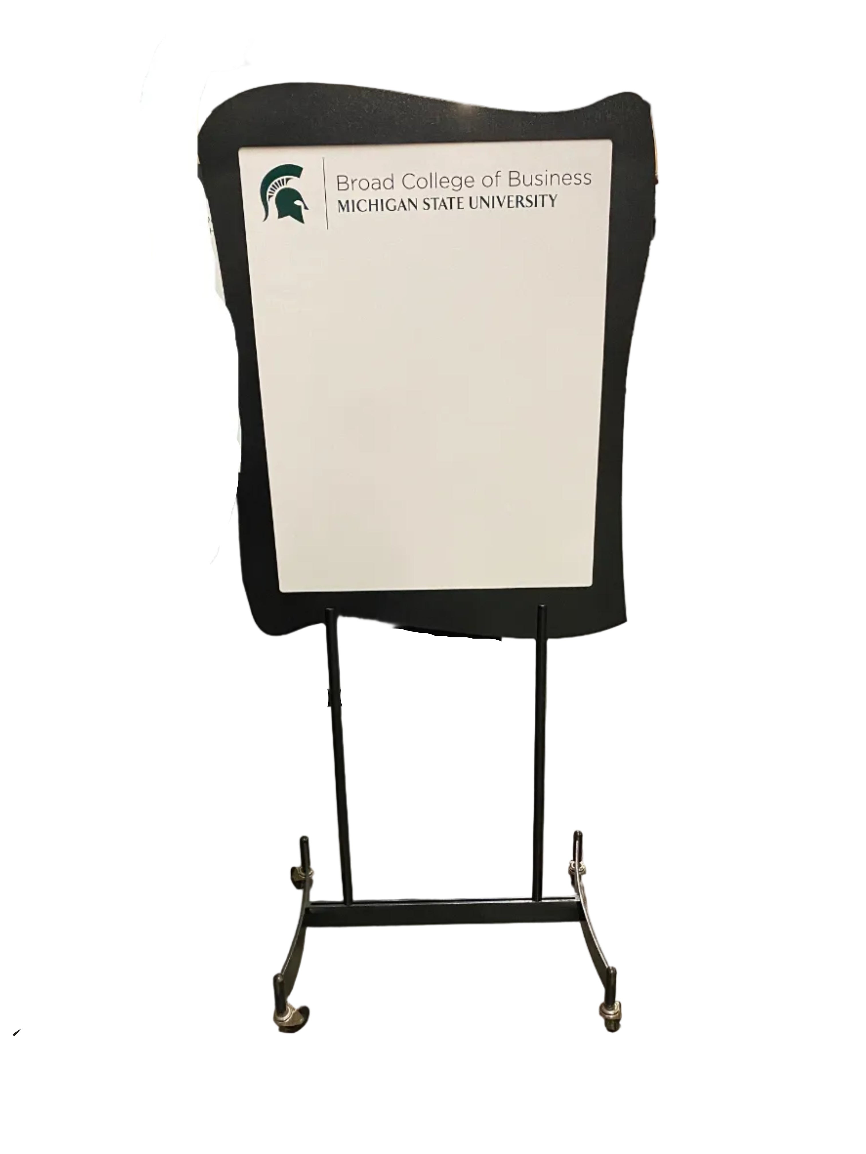 MSU Broad College of Business White Board on Wheels