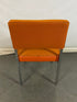 Steelcase Metal Frame Orange Chair