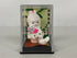 Ceramic Japanese Hakata Doll in Plastic Case