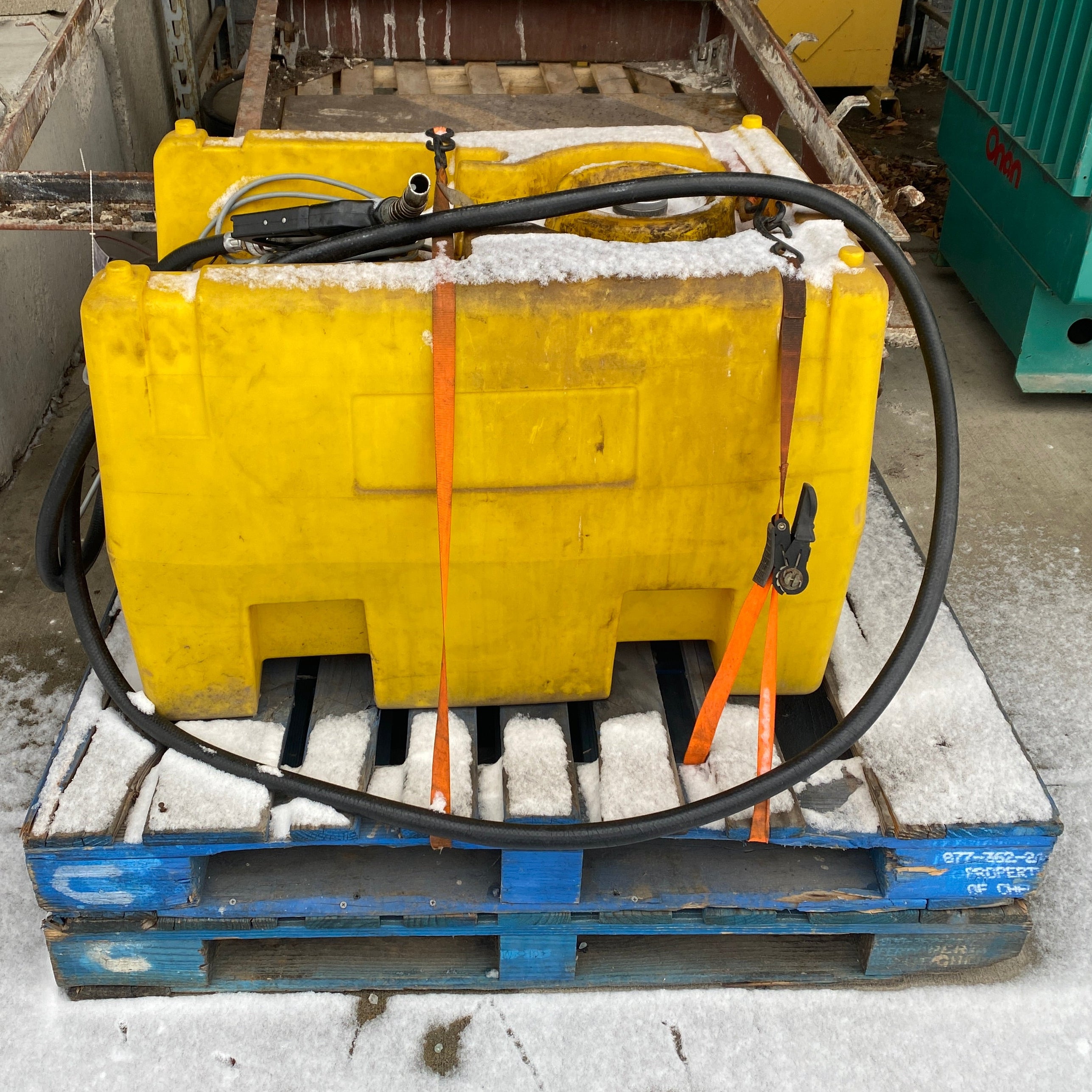 Pulsi Diesel Fuel Yellow Transfer Tank