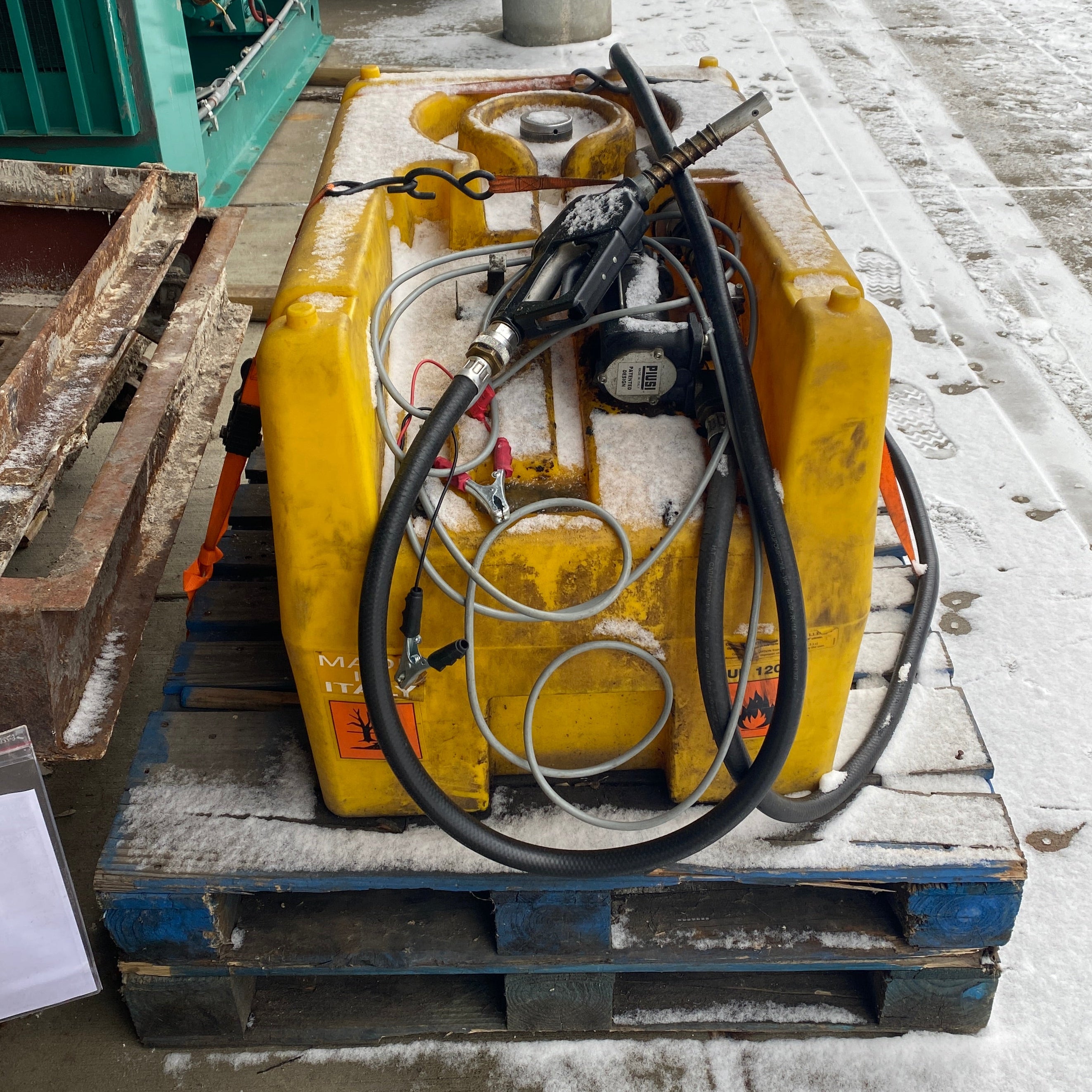 Pulsi Diesel Fuel Yellow Transfer Tank