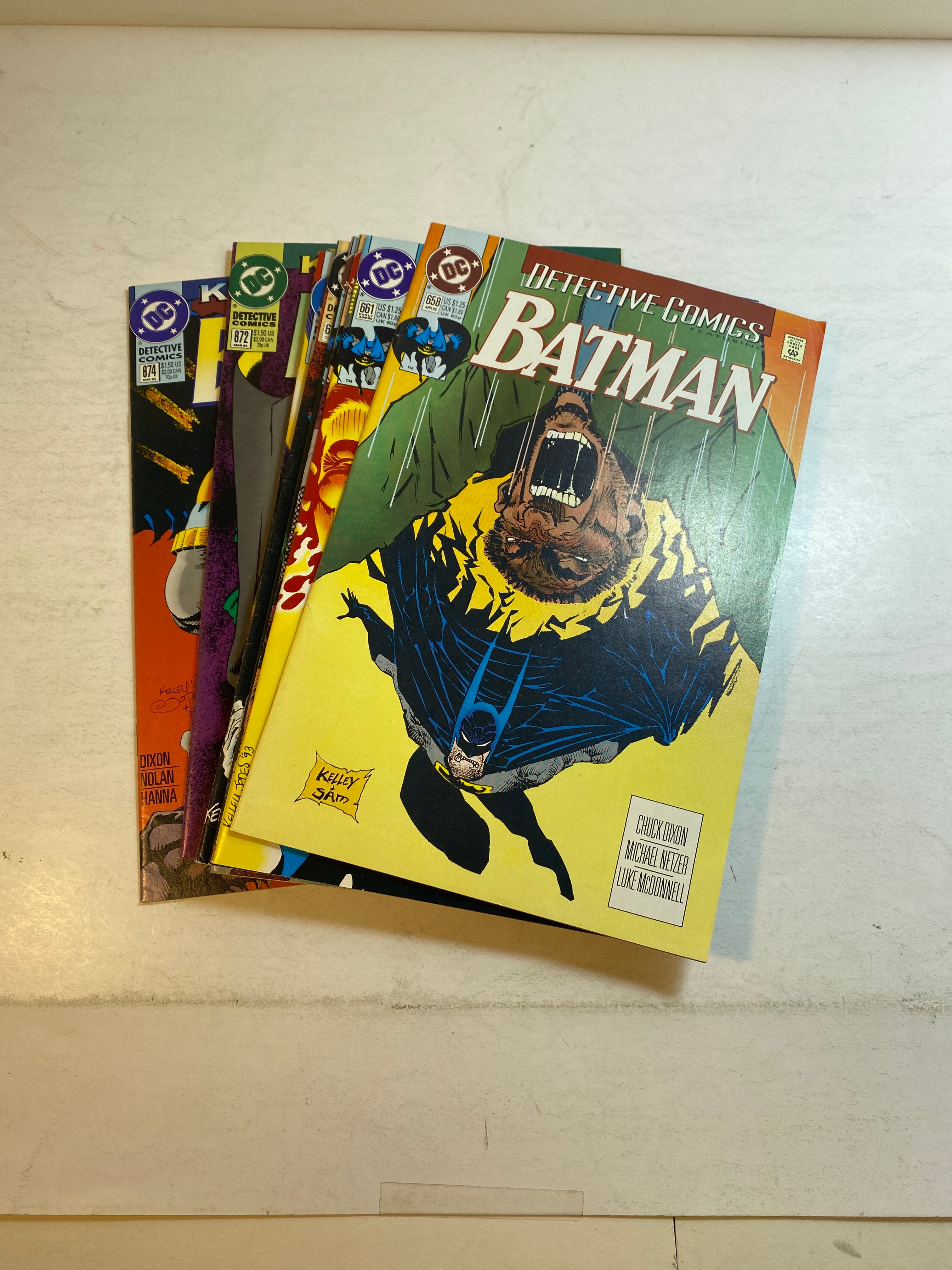 Lot of 10 Batman Detective Comics DC 1993-1994