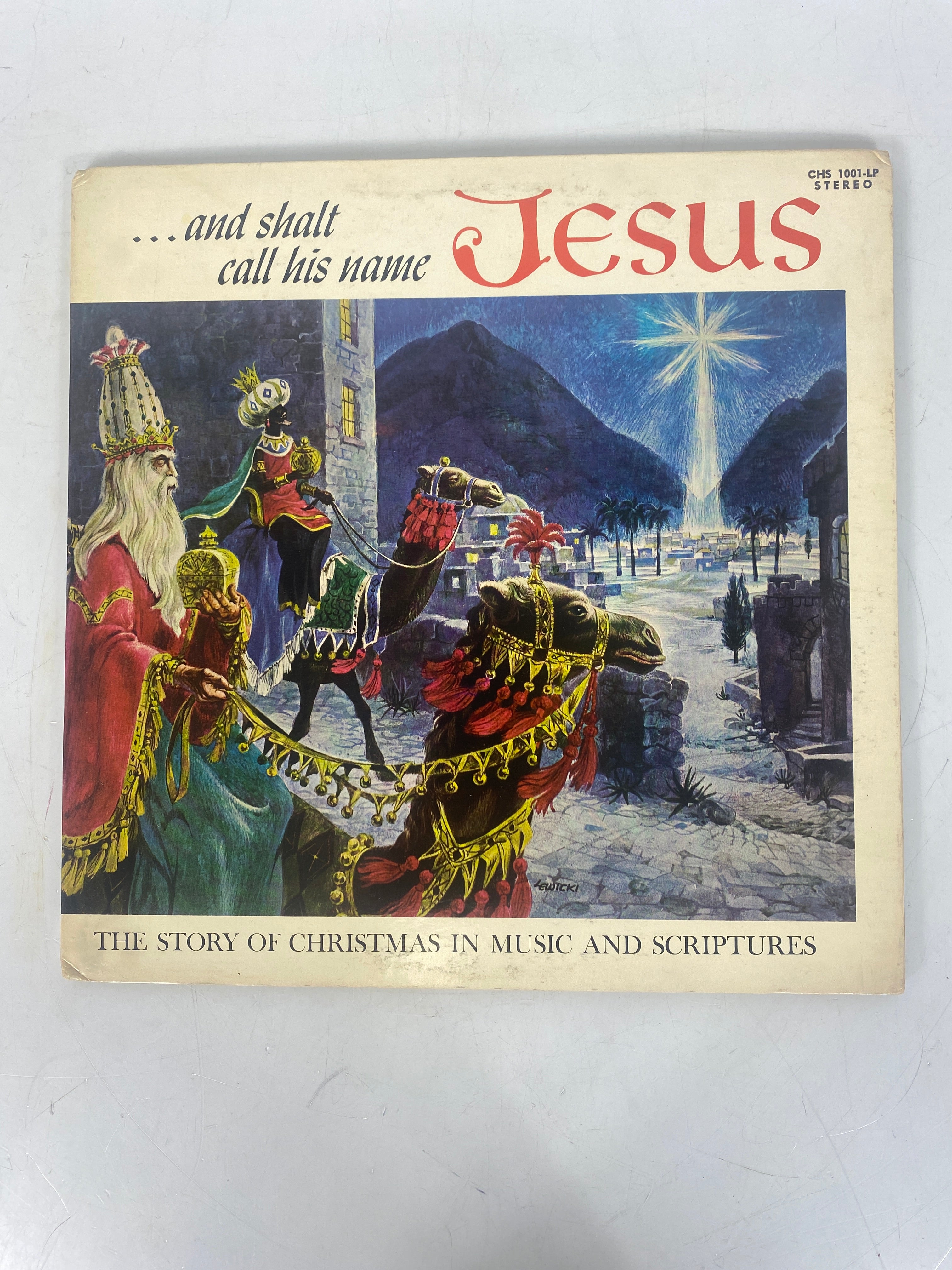 ...and shalt call his name Jesus The Story of Christmas Vinyl Record