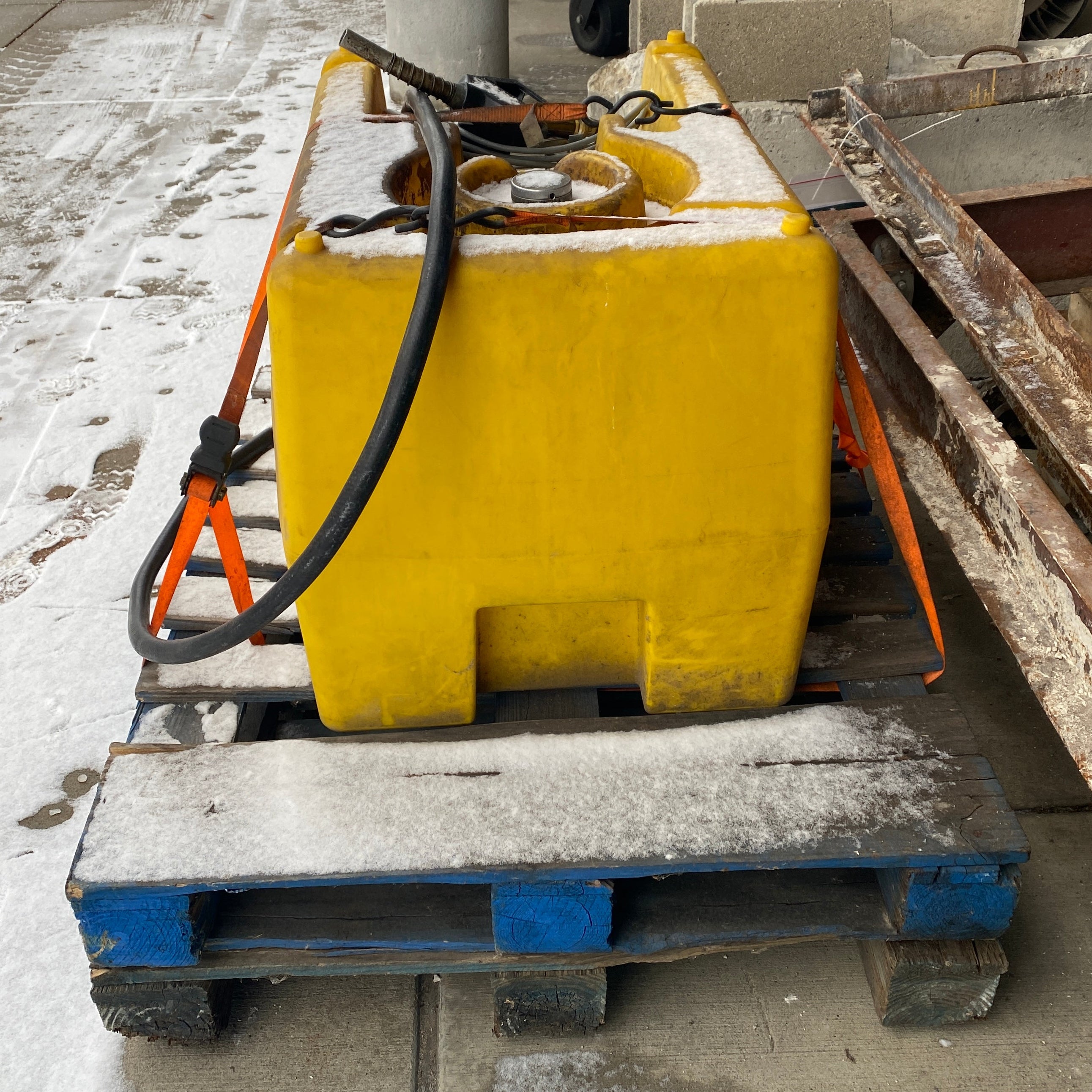 Pulsi Diesel Fuel Yellow Transfer Tank