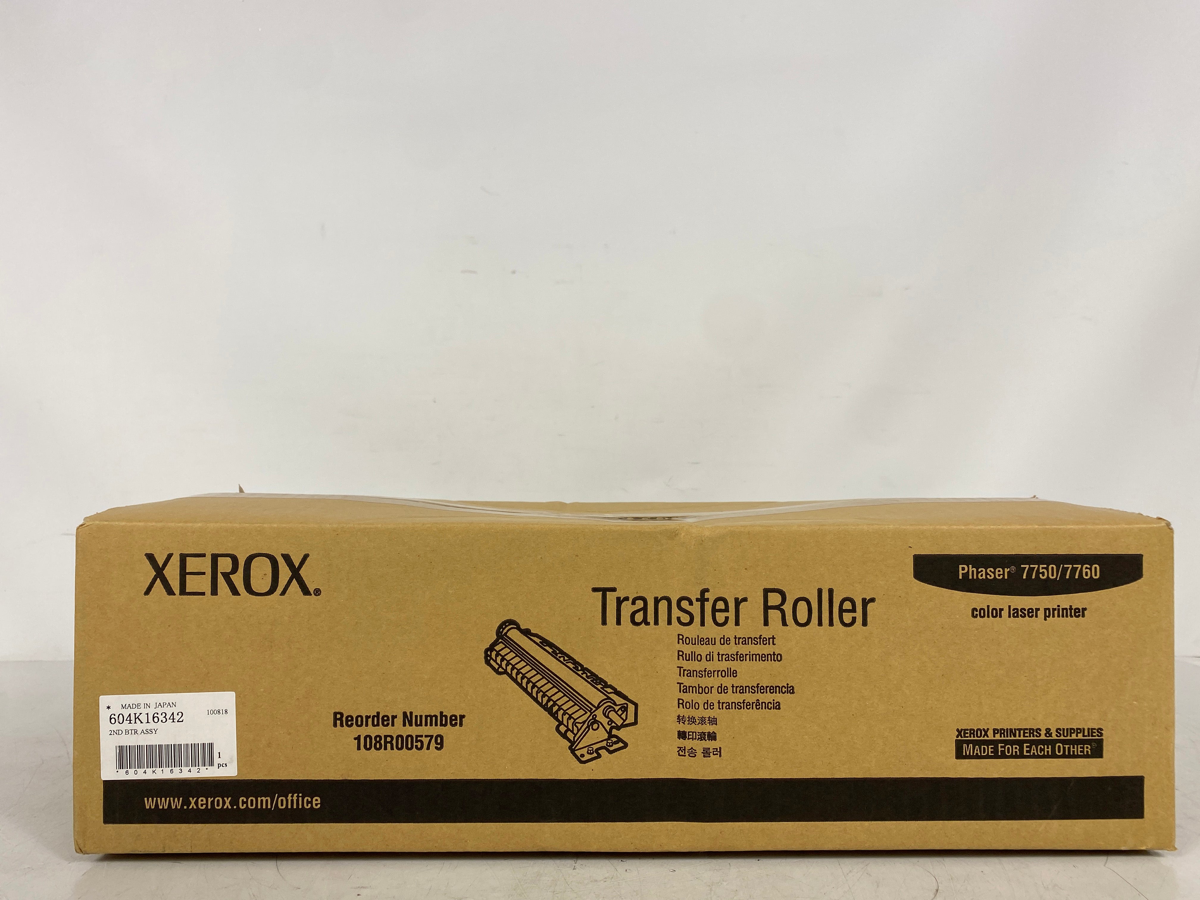 Xerox 108R00579 Phaser 7750/7760 Transfer Roller