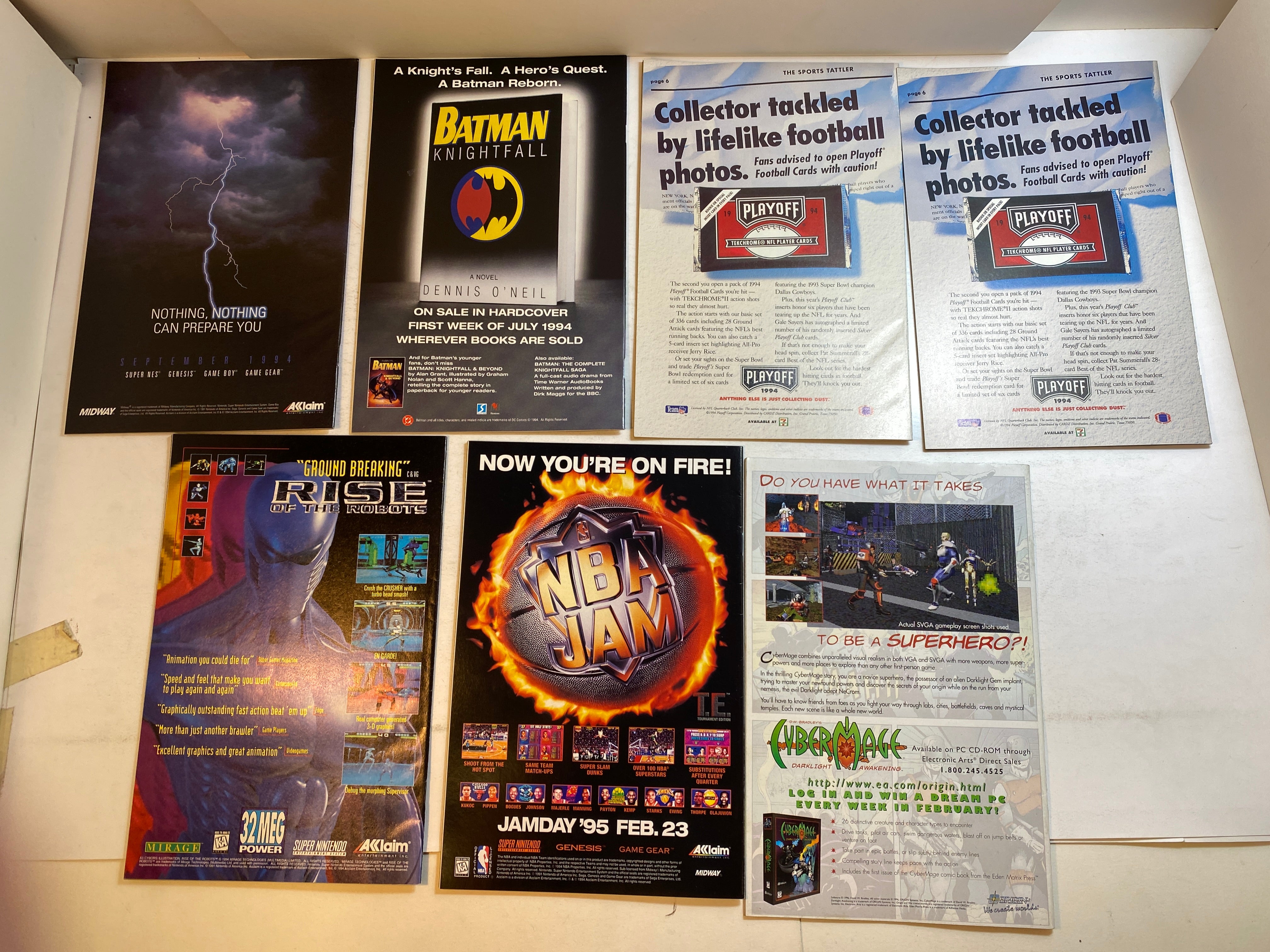 Lot of 7 Batman Detective Comics DC 1994-1996