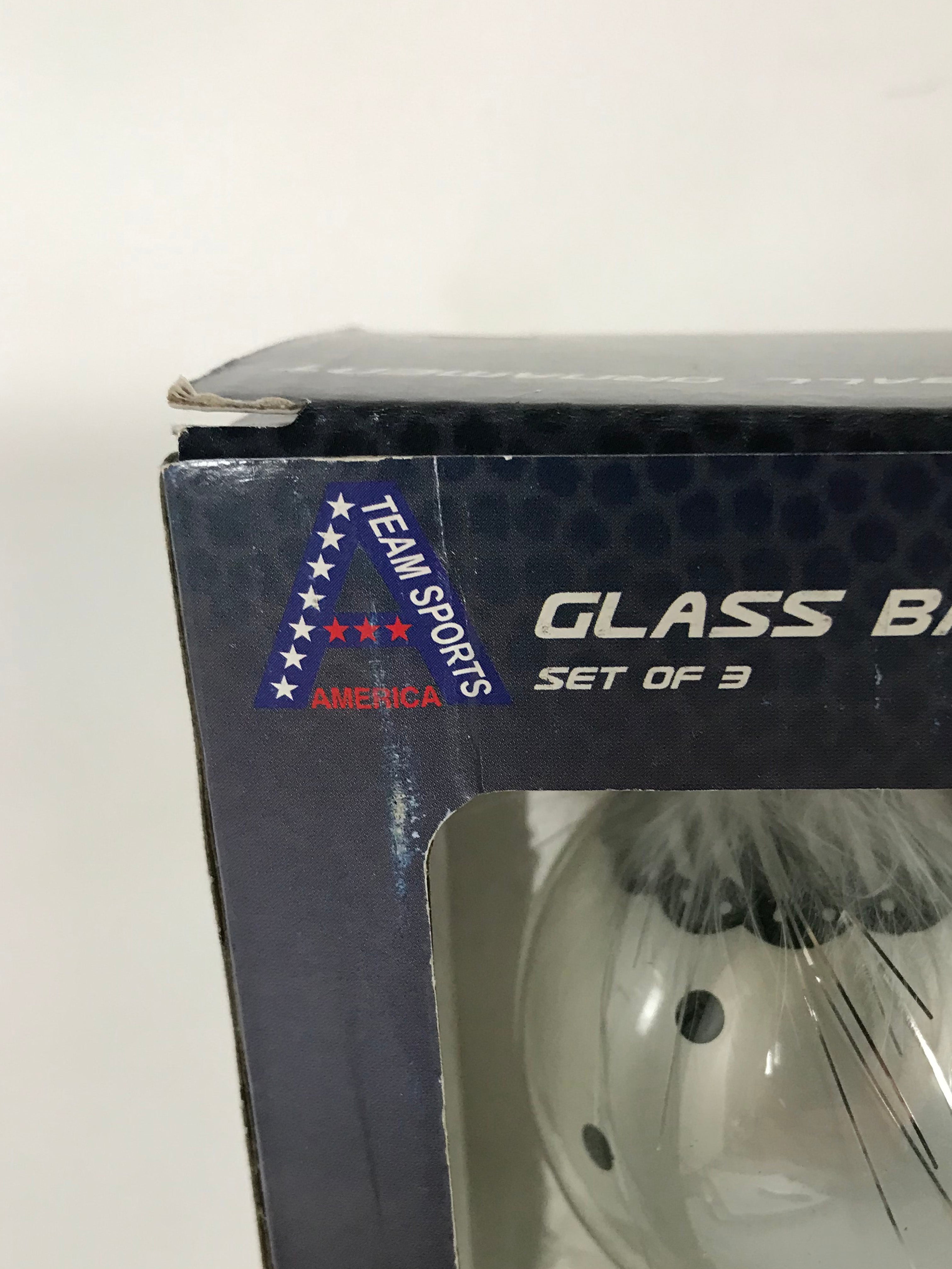 Team Sports America Michigan State Glass Ball Christmas Ornaments