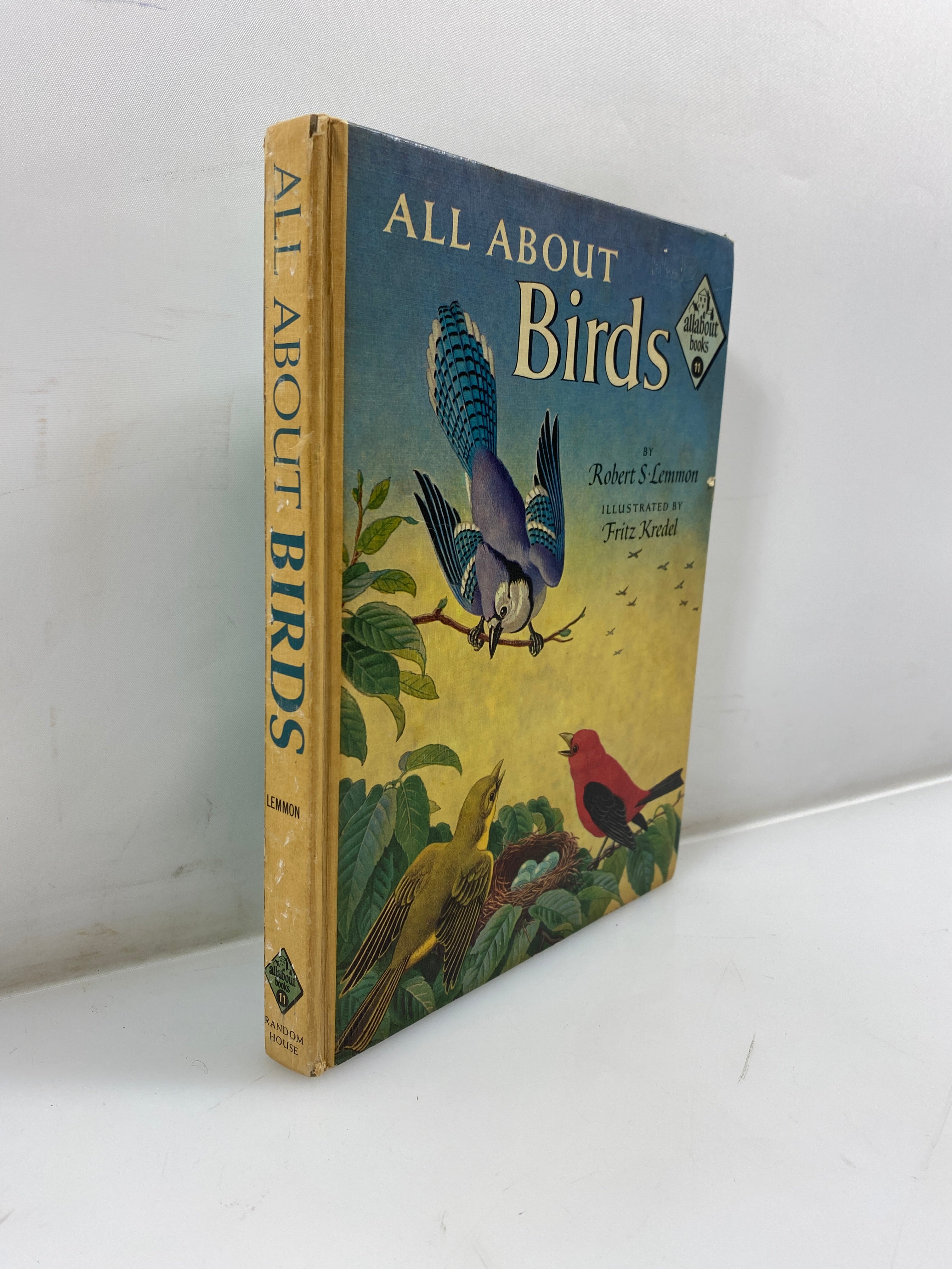 All About Birds Robert S. Lemmon Random House 6th Print 1955 HC