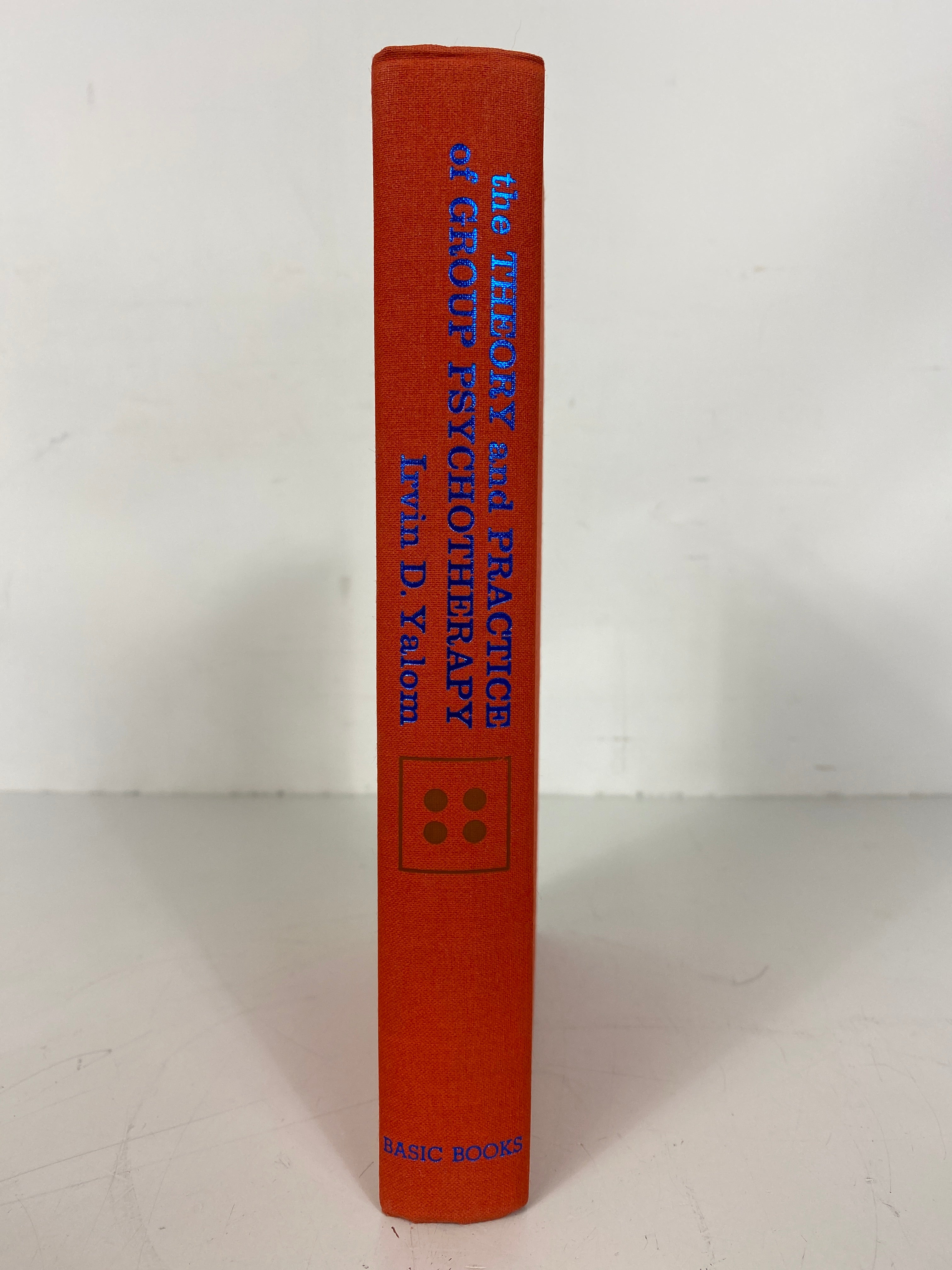 The Theory and Practice of Group Psychotherapy Yalom 1970 HC DJ