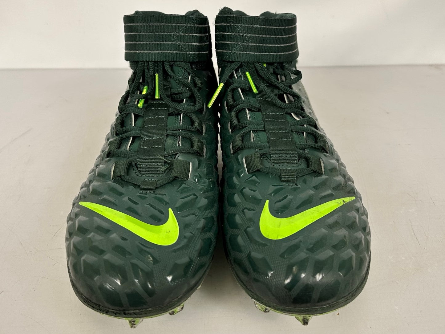 Nike Dark Green Force Savage Pro 2 SMU P Football Cleats Men's Size 14 *Used*