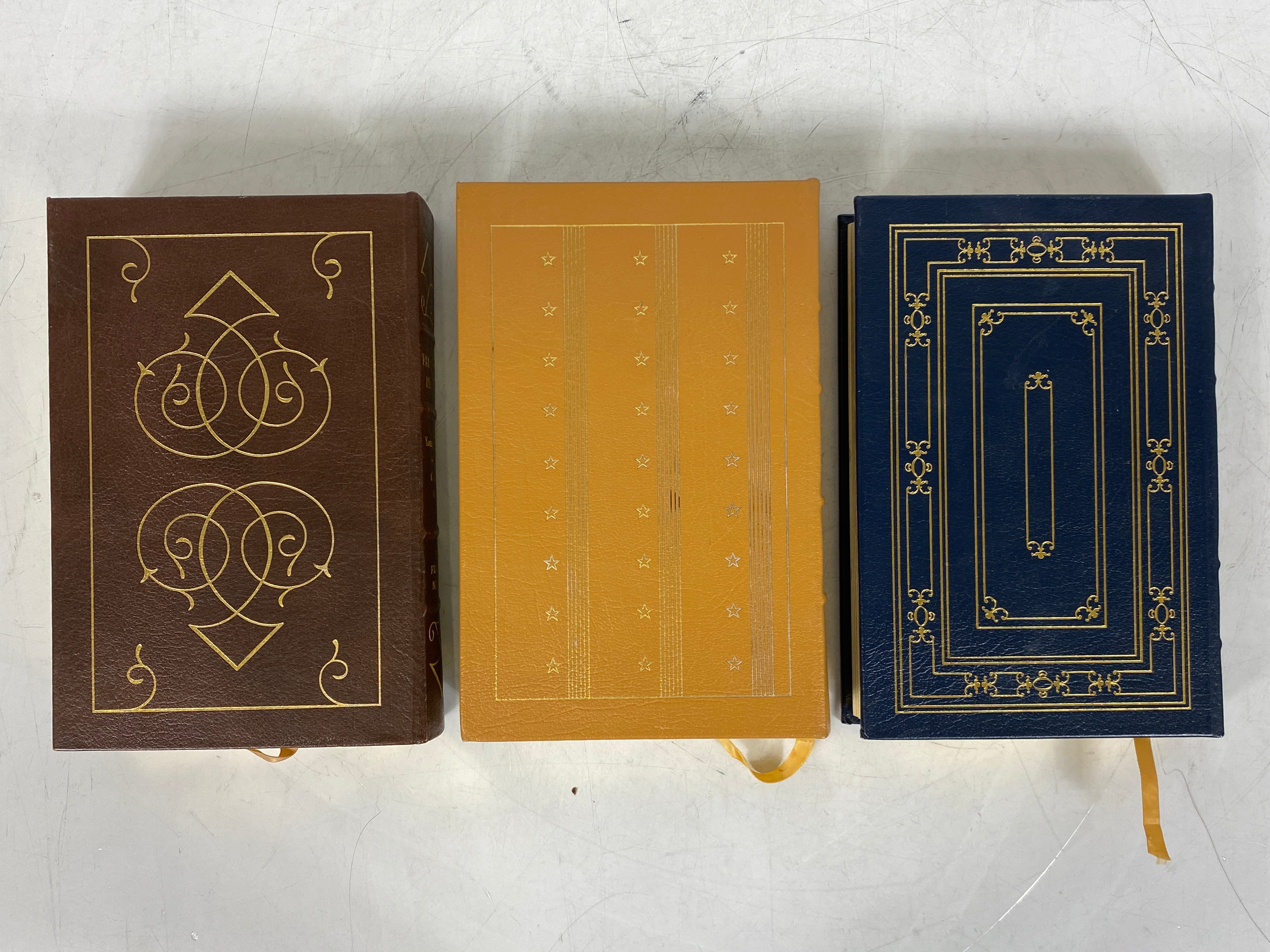 3 Easton Press Library of the Presidents: Pierce/Grant/Taylor Leather Bound