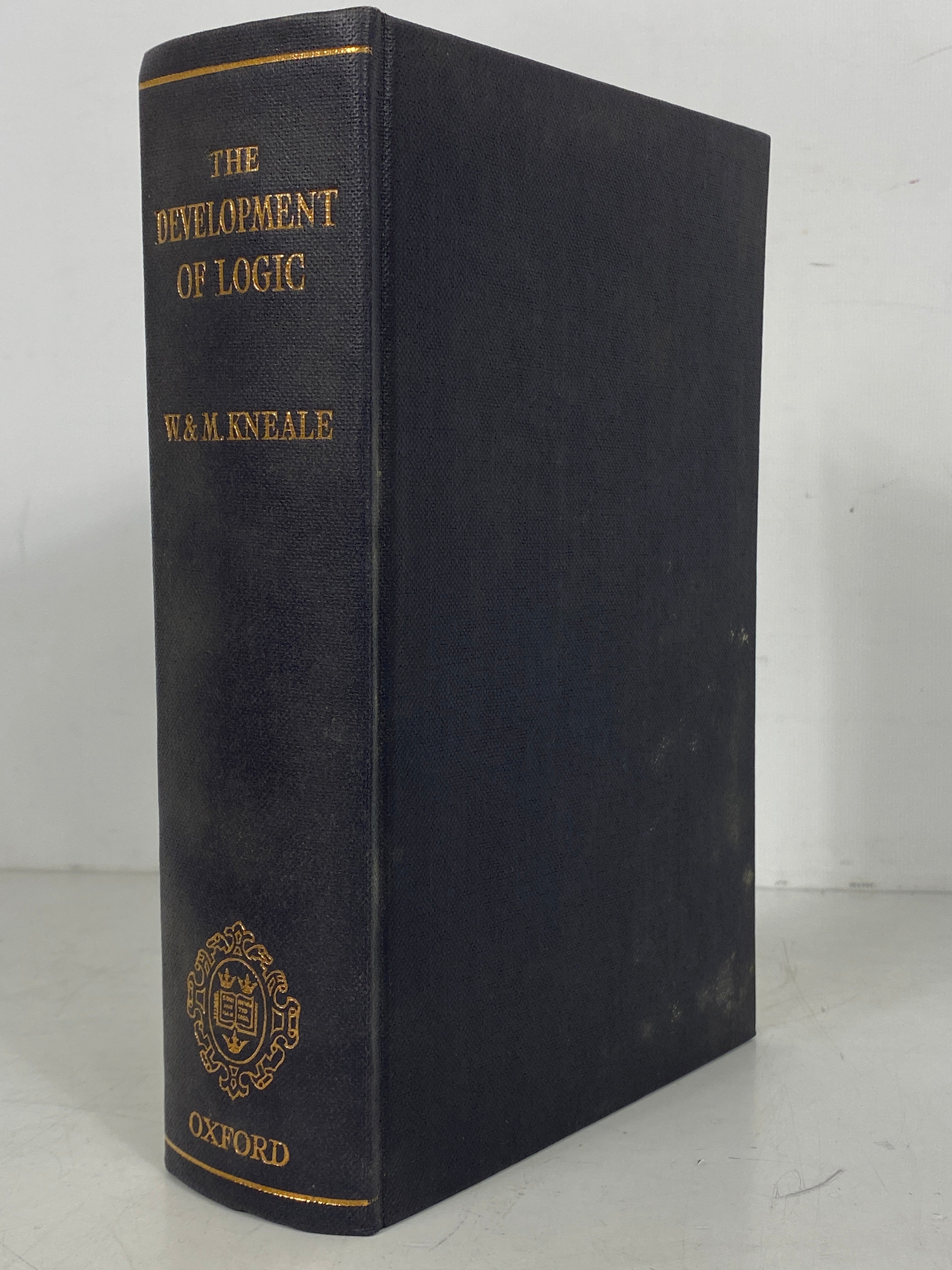 The Development of Logic by William/Martha Kneale 1971 Corrected Edition HC DJ