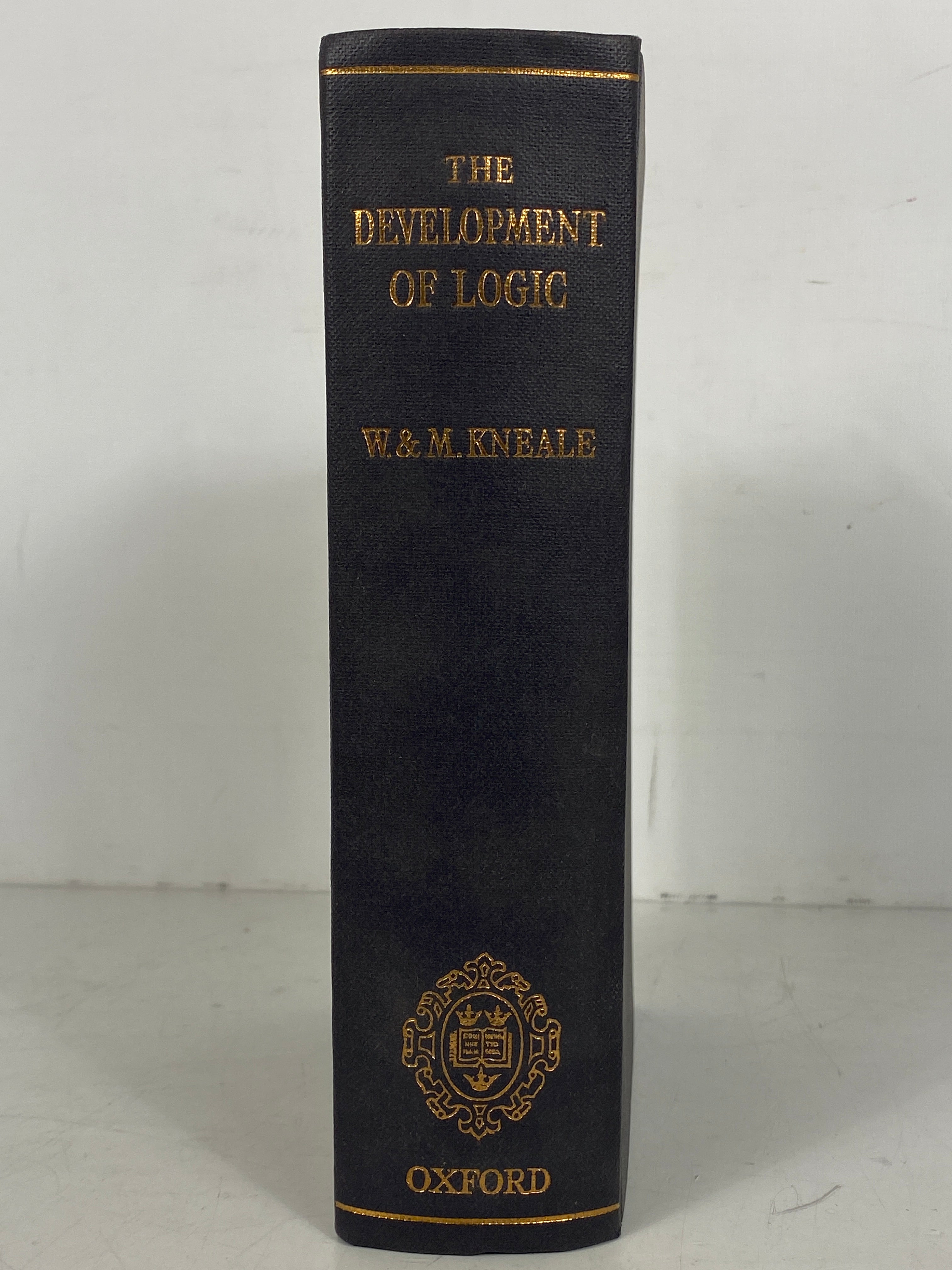 The Development of Logic by William/Martha Kneale 1971 Corrected Edition HC DJ